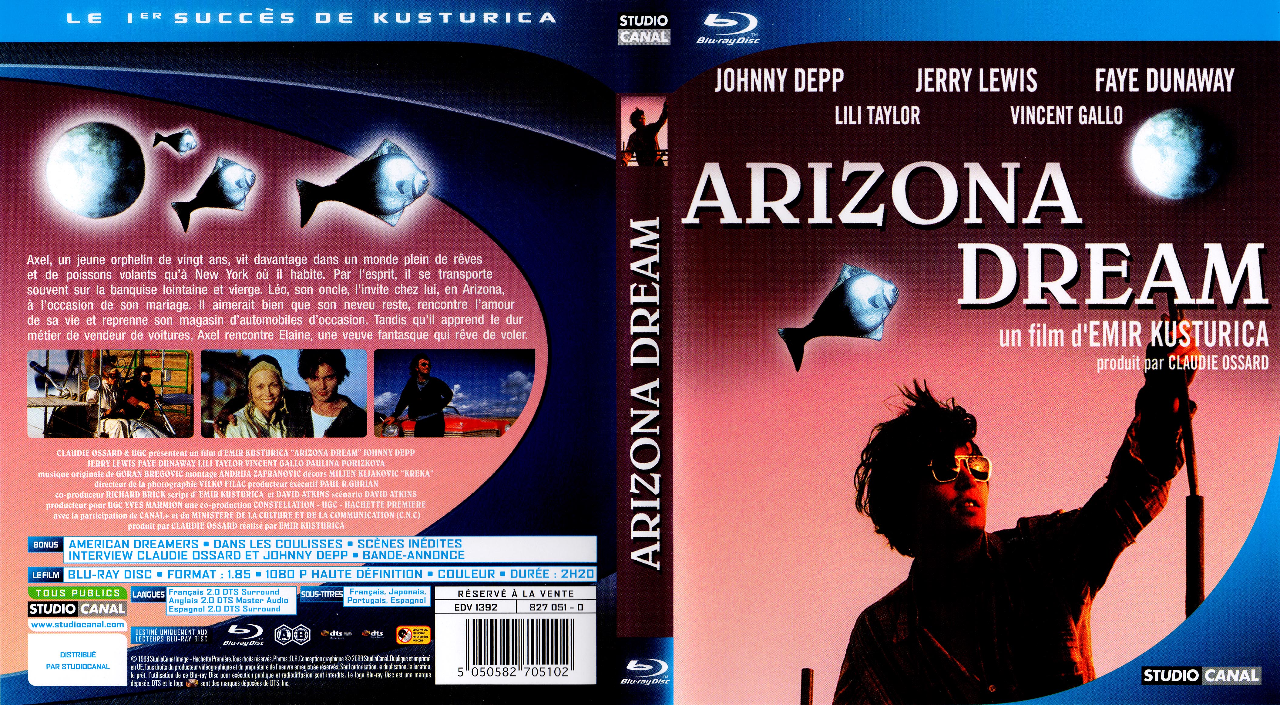 Jaquette DVD Arizona dream (BLU-RAY)
