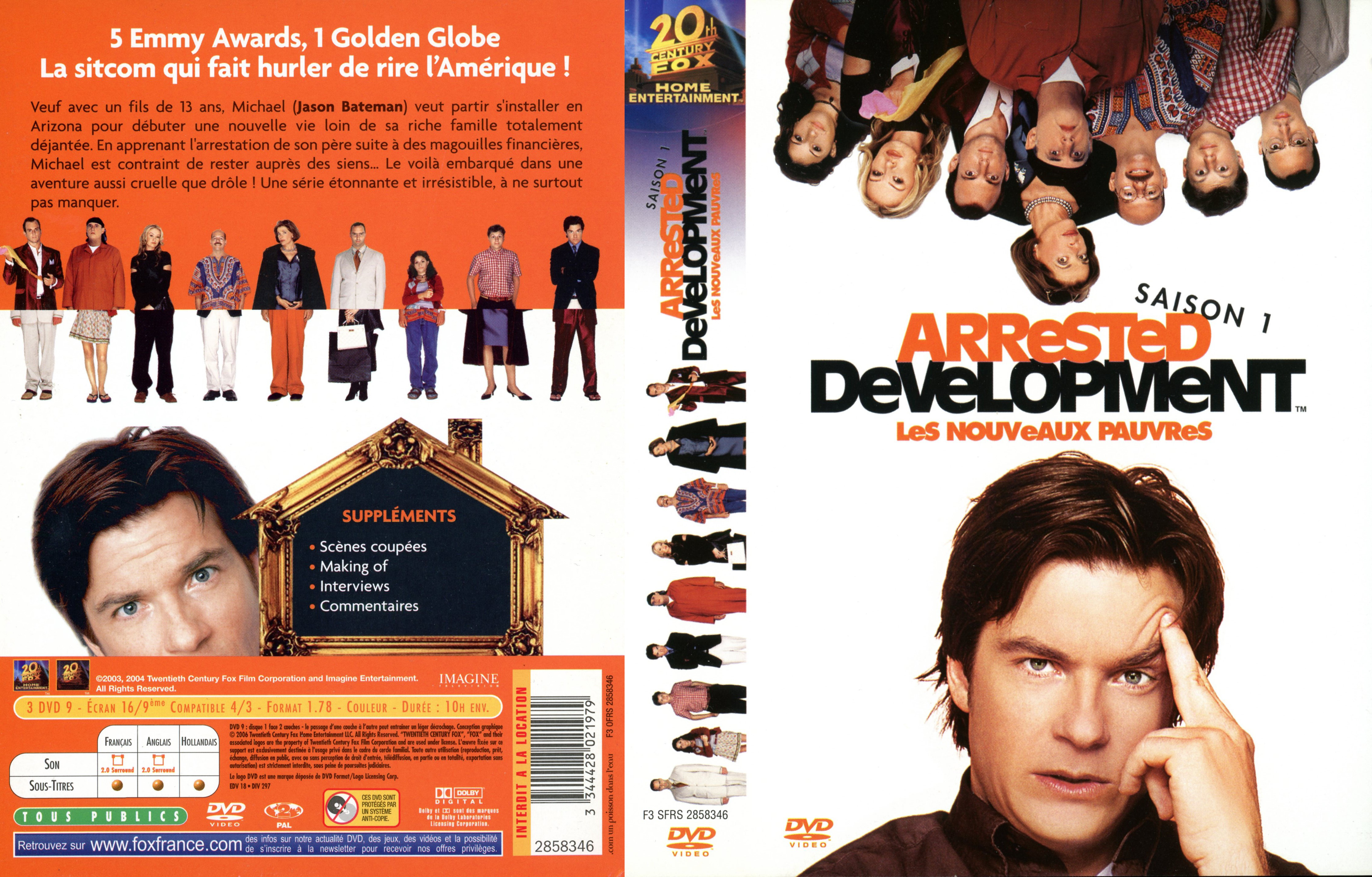 Jaquette DVD Arrested Development Saison 1