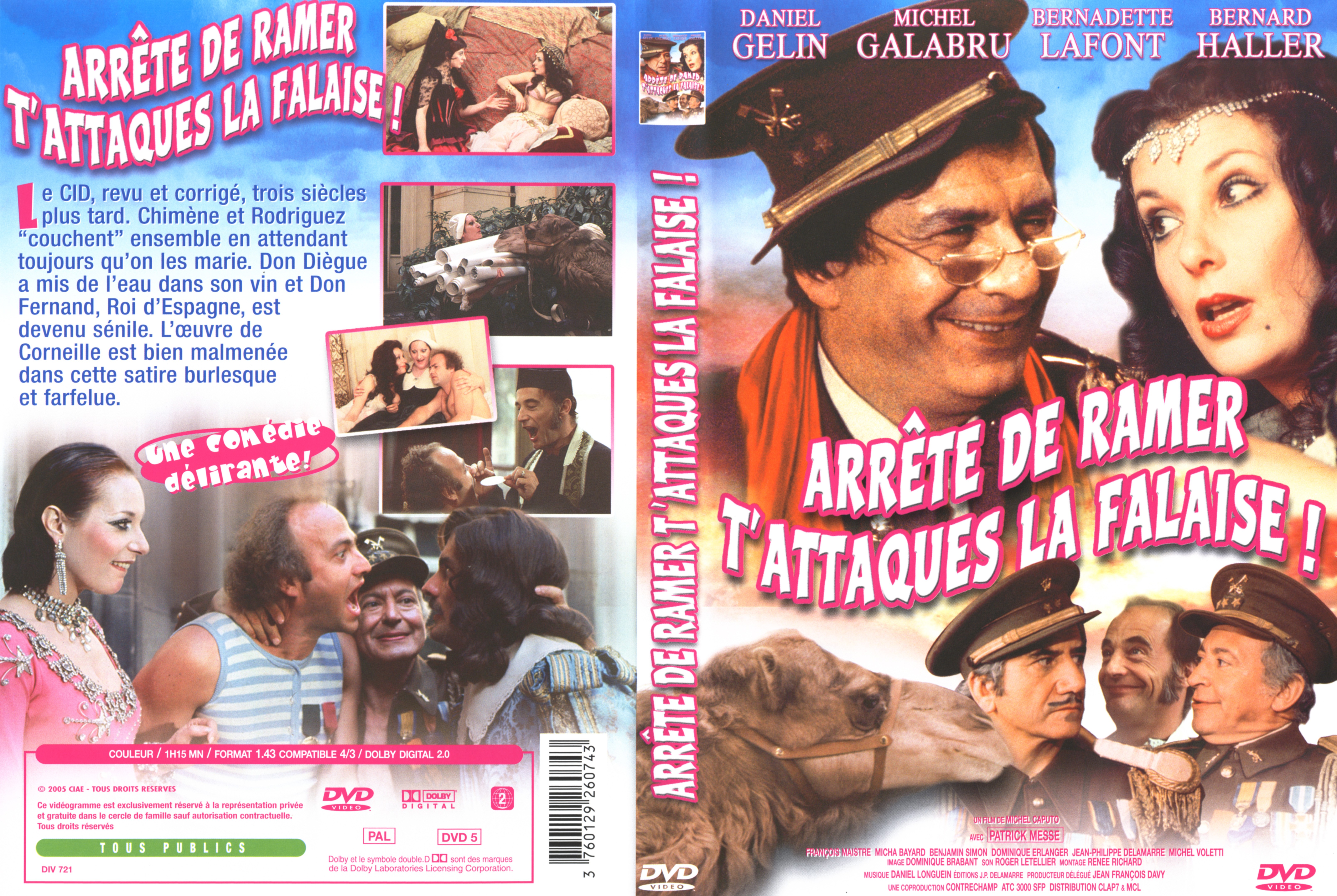 Jaquette DVD Arrete de ramer t