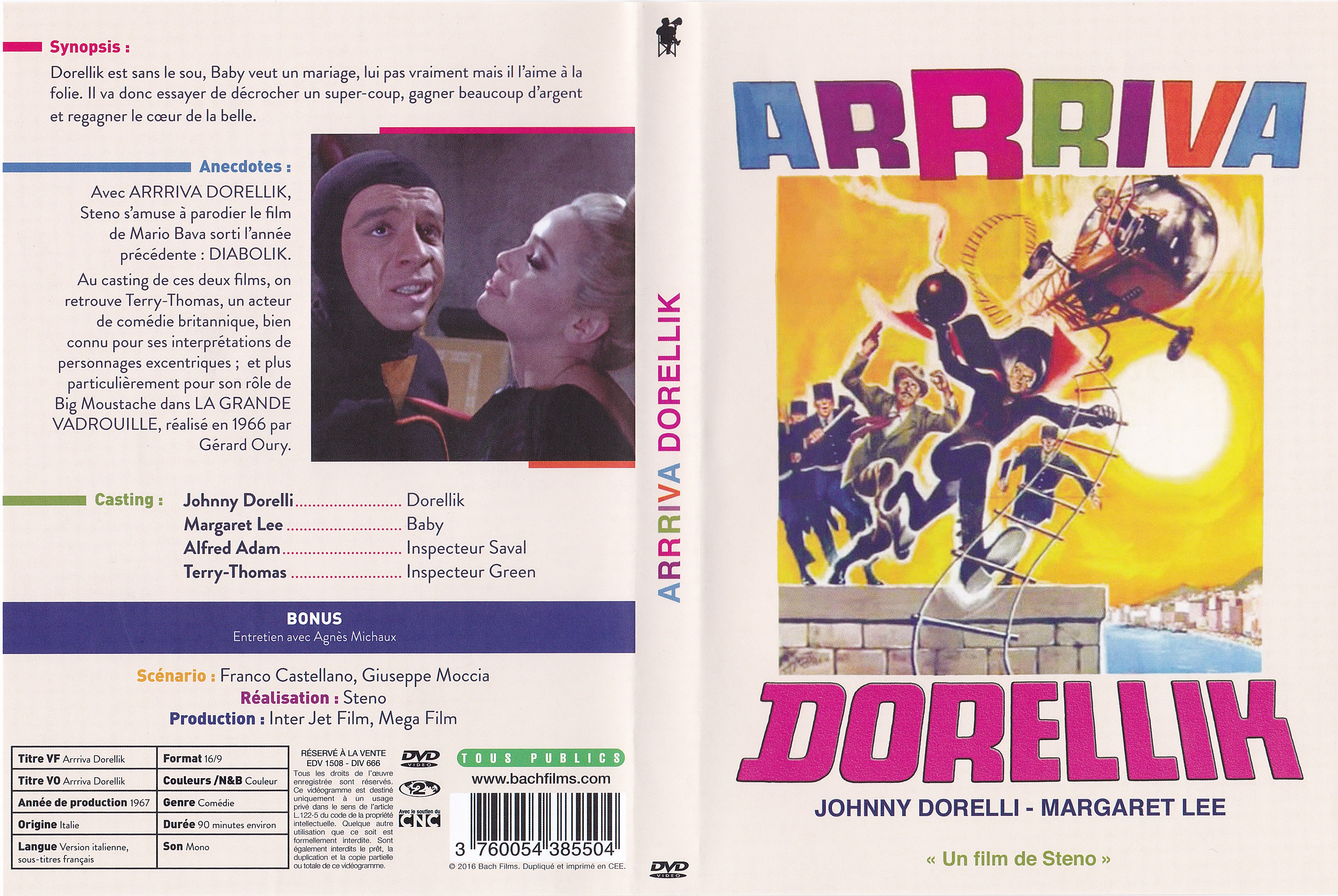 Jaquette DVD Arrriva Dorellik