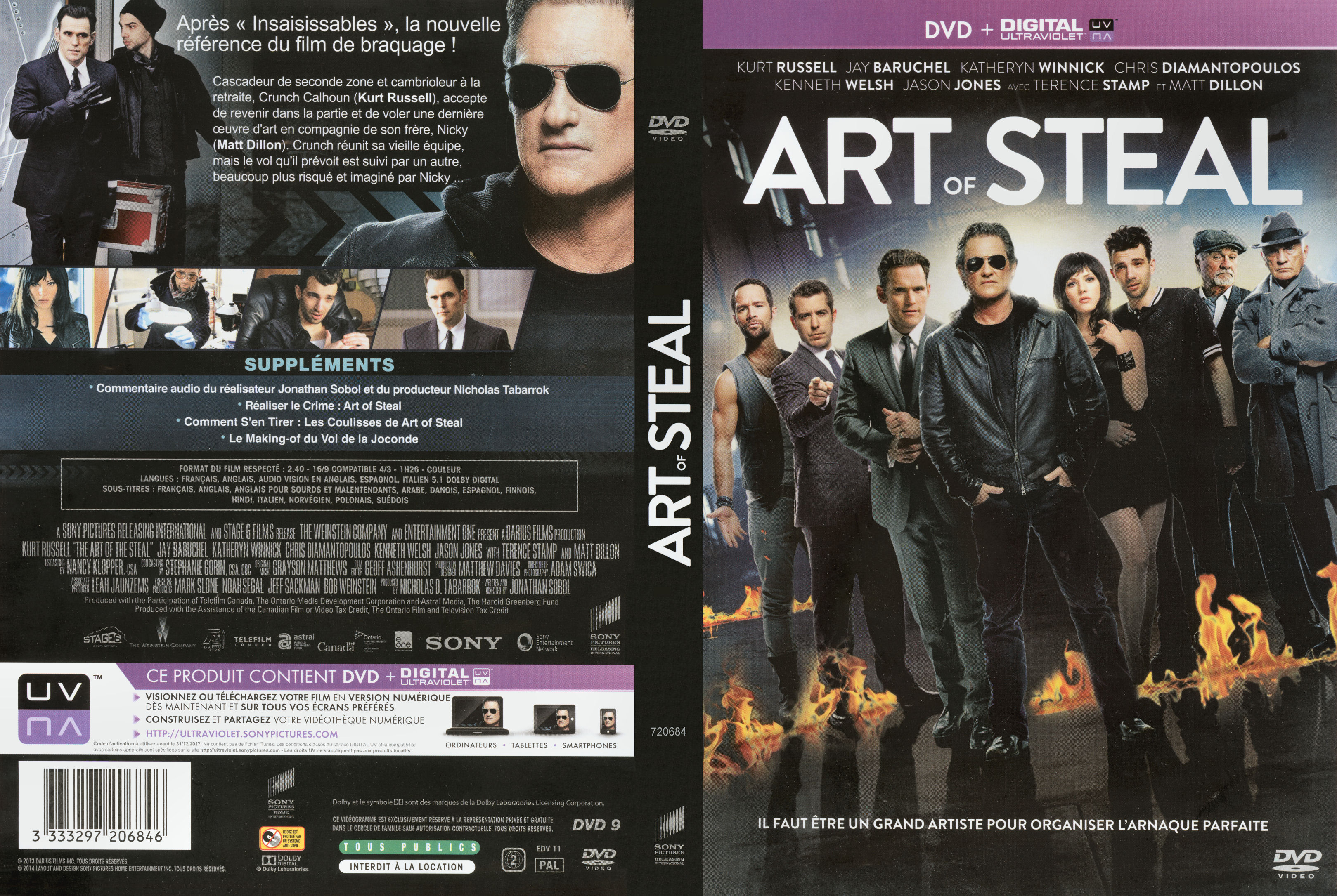 Jaquette DVD Art of Steal