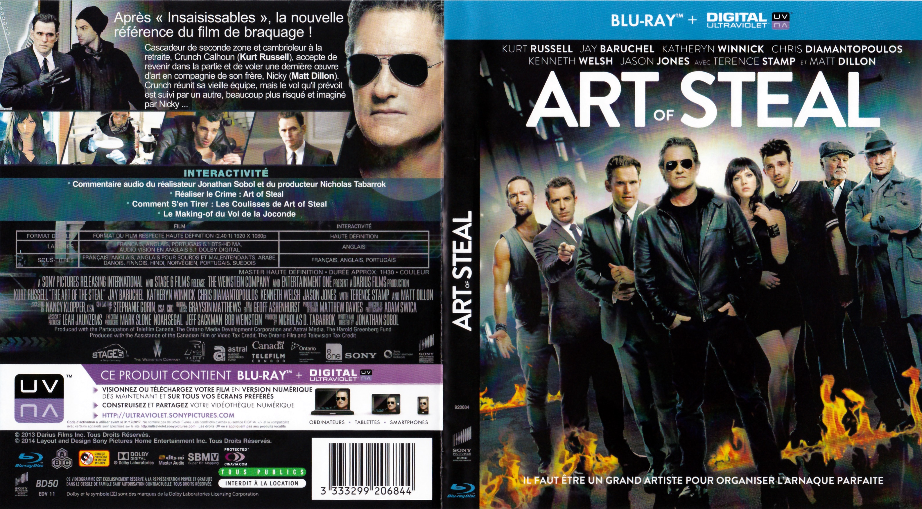 Jaquette DVD Art of steal (BLU-RAY)