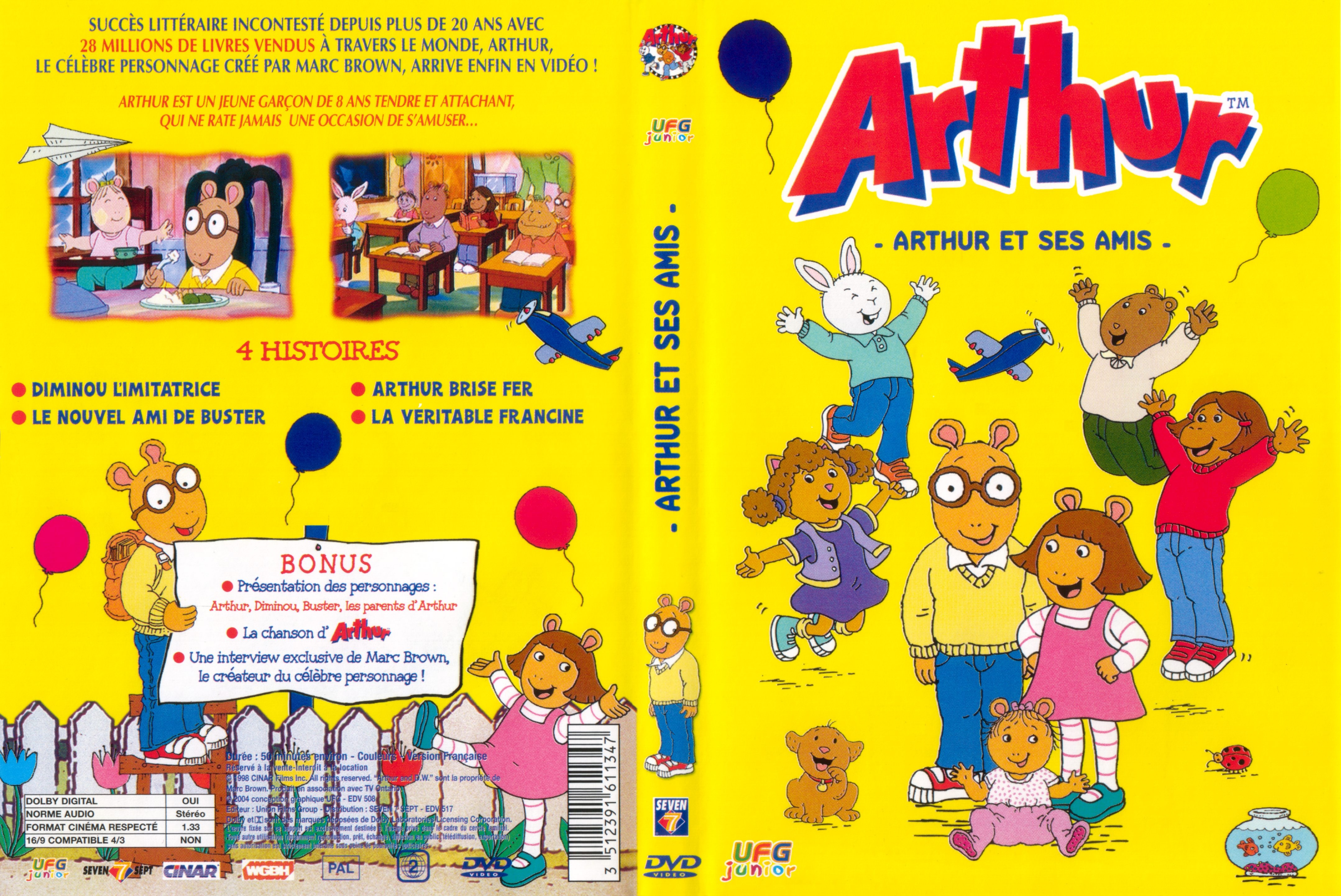 Jaquette DVD Arthur et ses amis