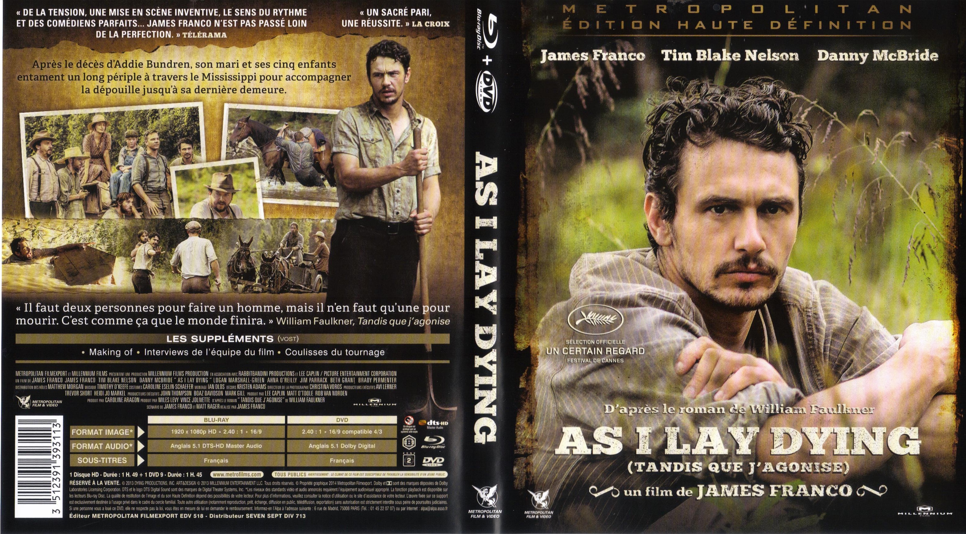 Jaquette DVD As I Lay Dying (BLU-RAY)
