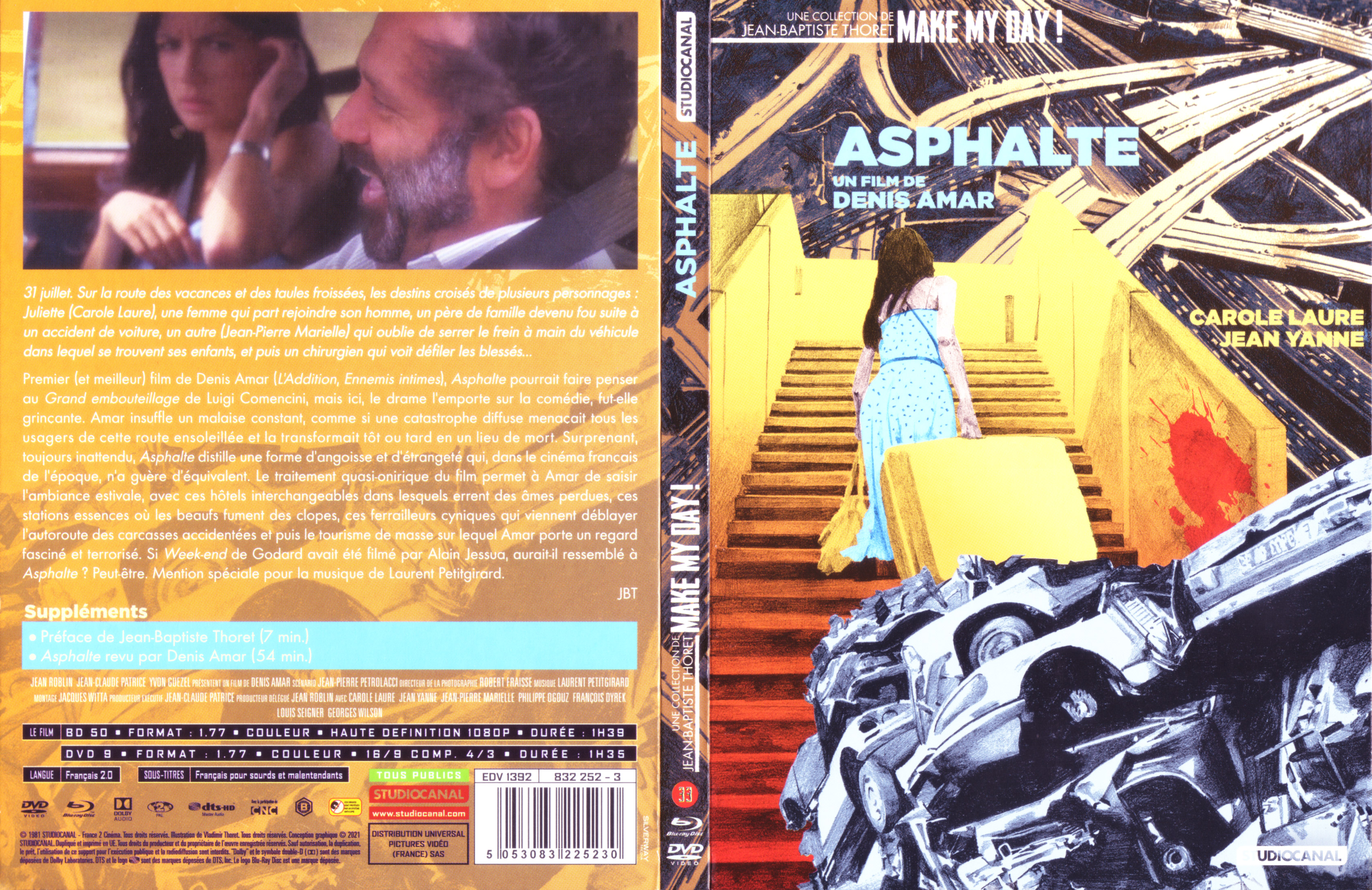 Jaquette DVD Asphalte