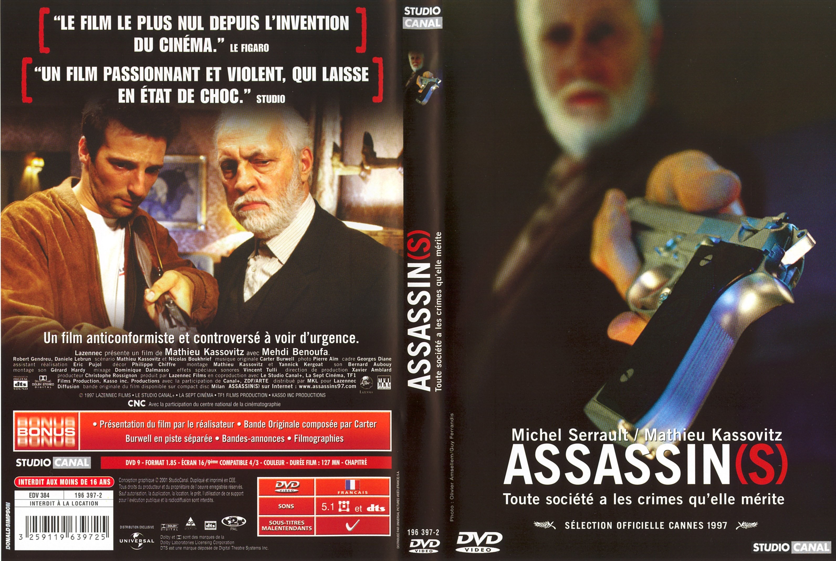 Jaquette DVD Assassin(s)