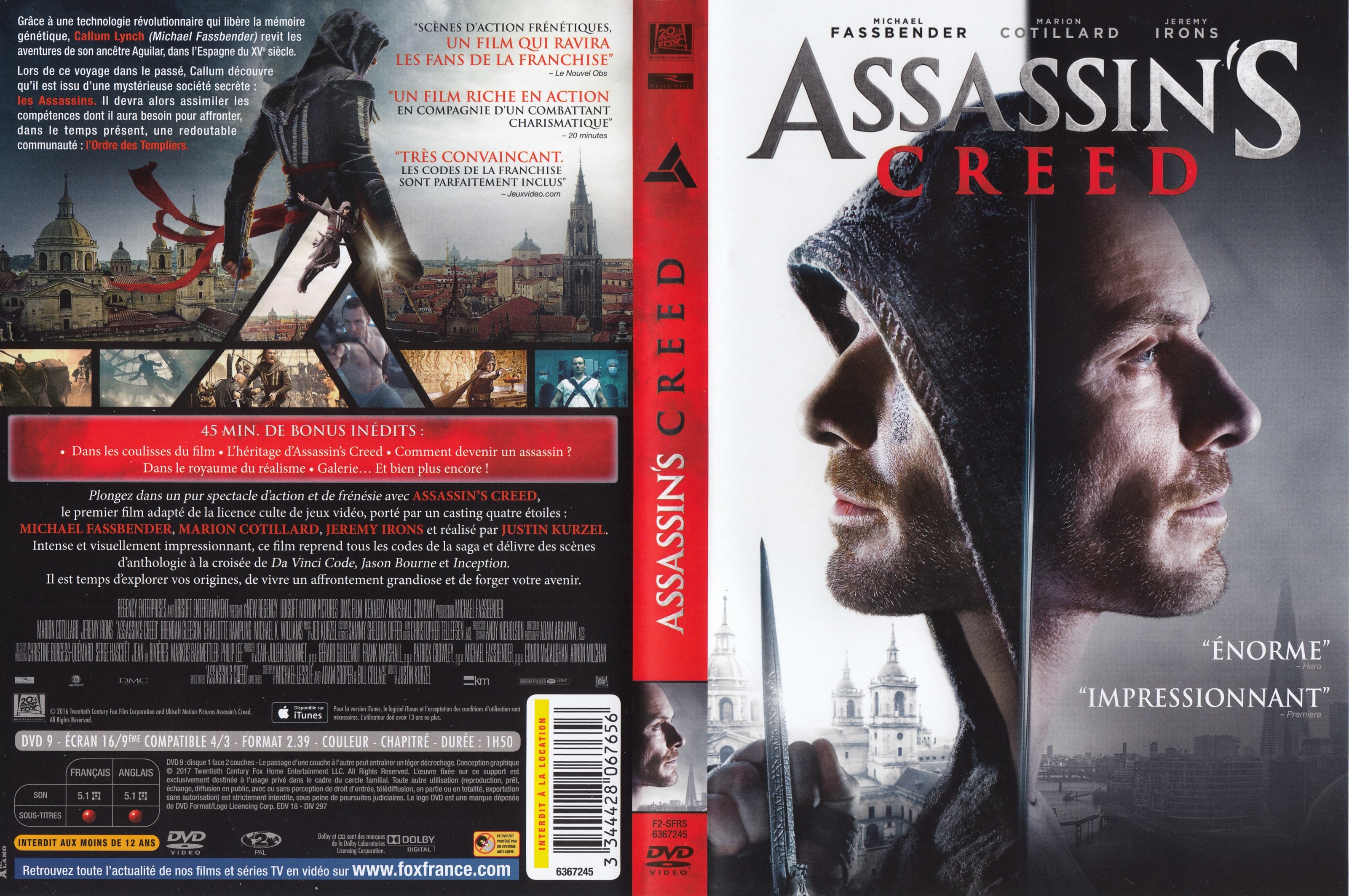 Jaquette DVD Assassin