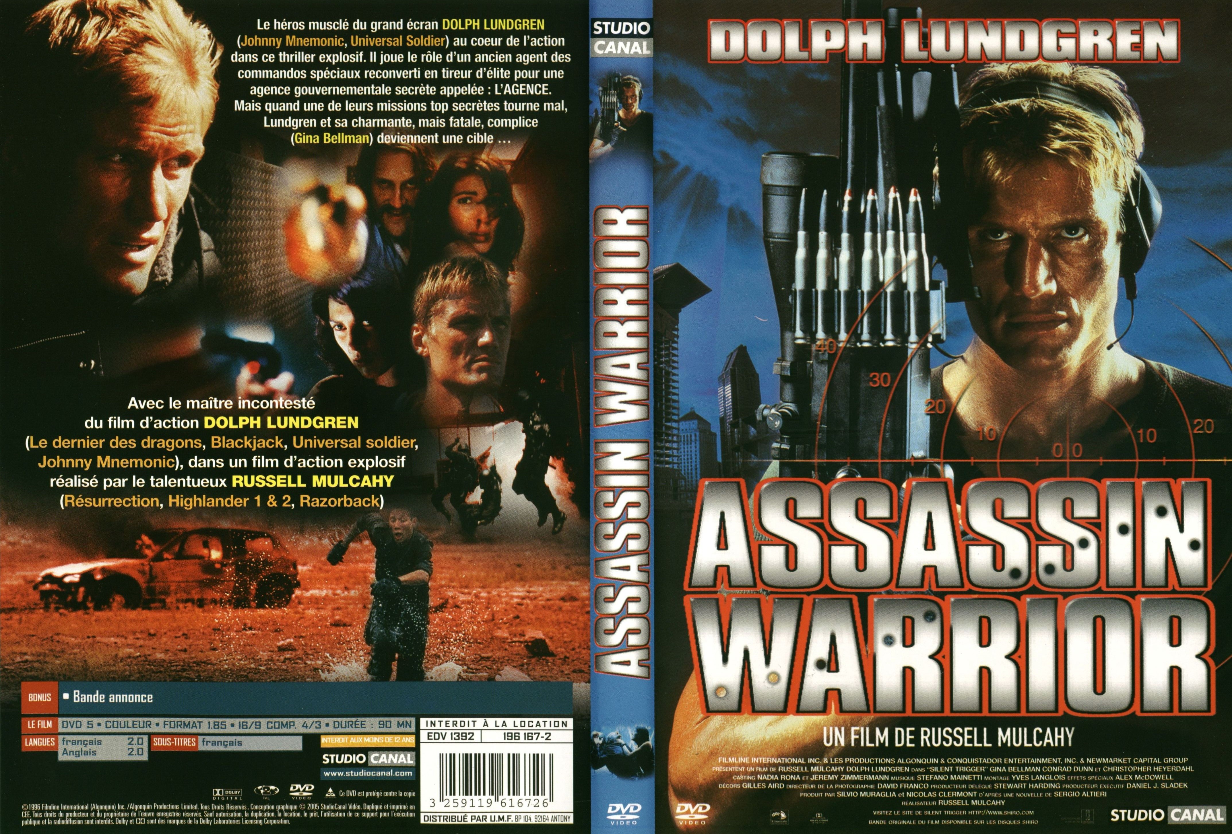 Jaquette DVD Assassin warrior