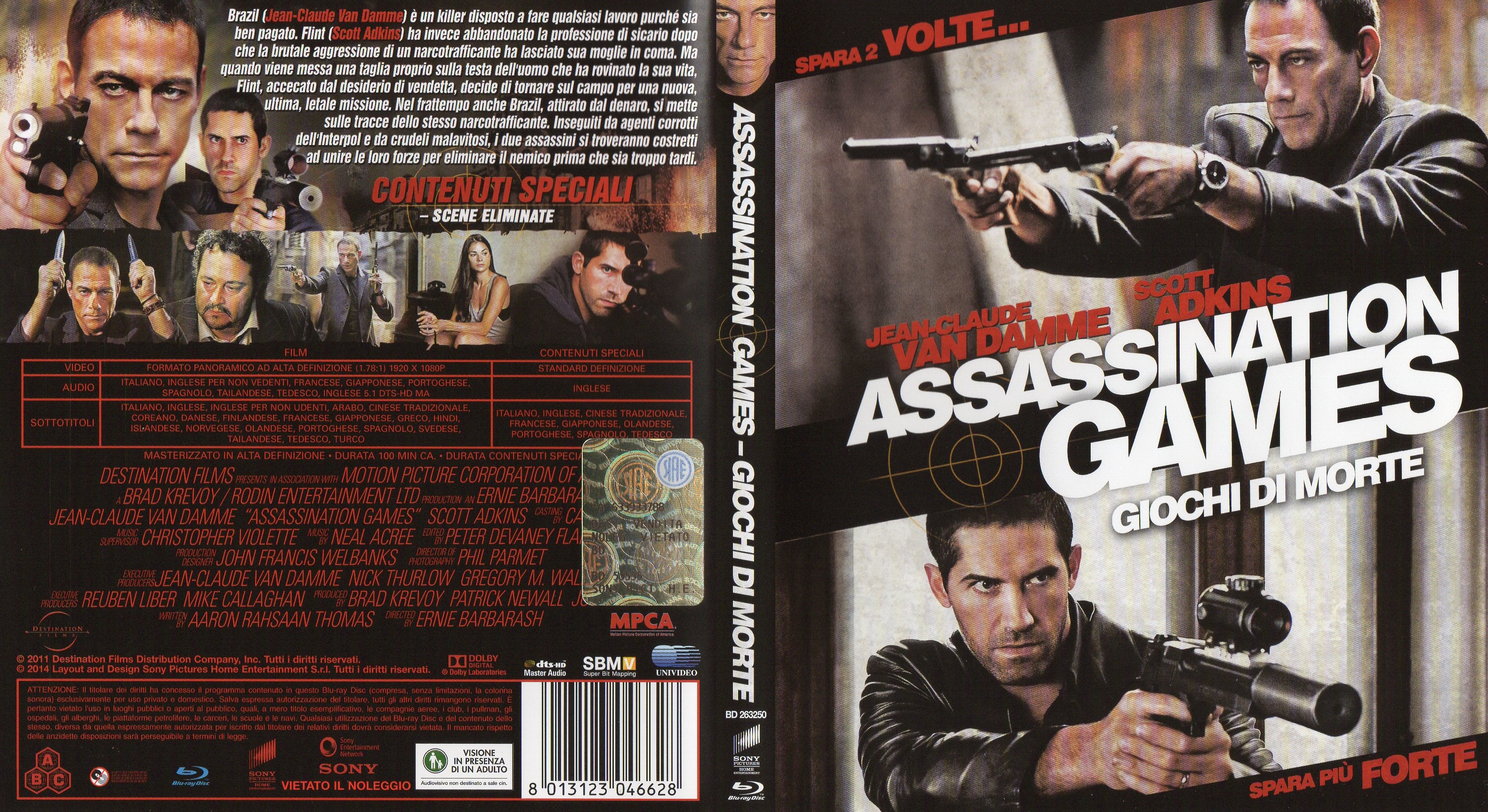Jaquette DVD Assassination games (BLU-RAY)