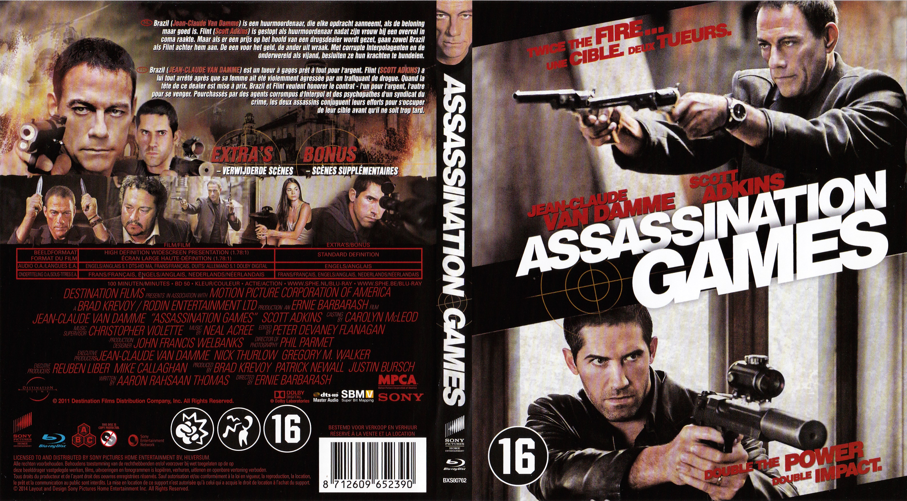 Jaquette DVD Assassination games (BLU-RAY) v2