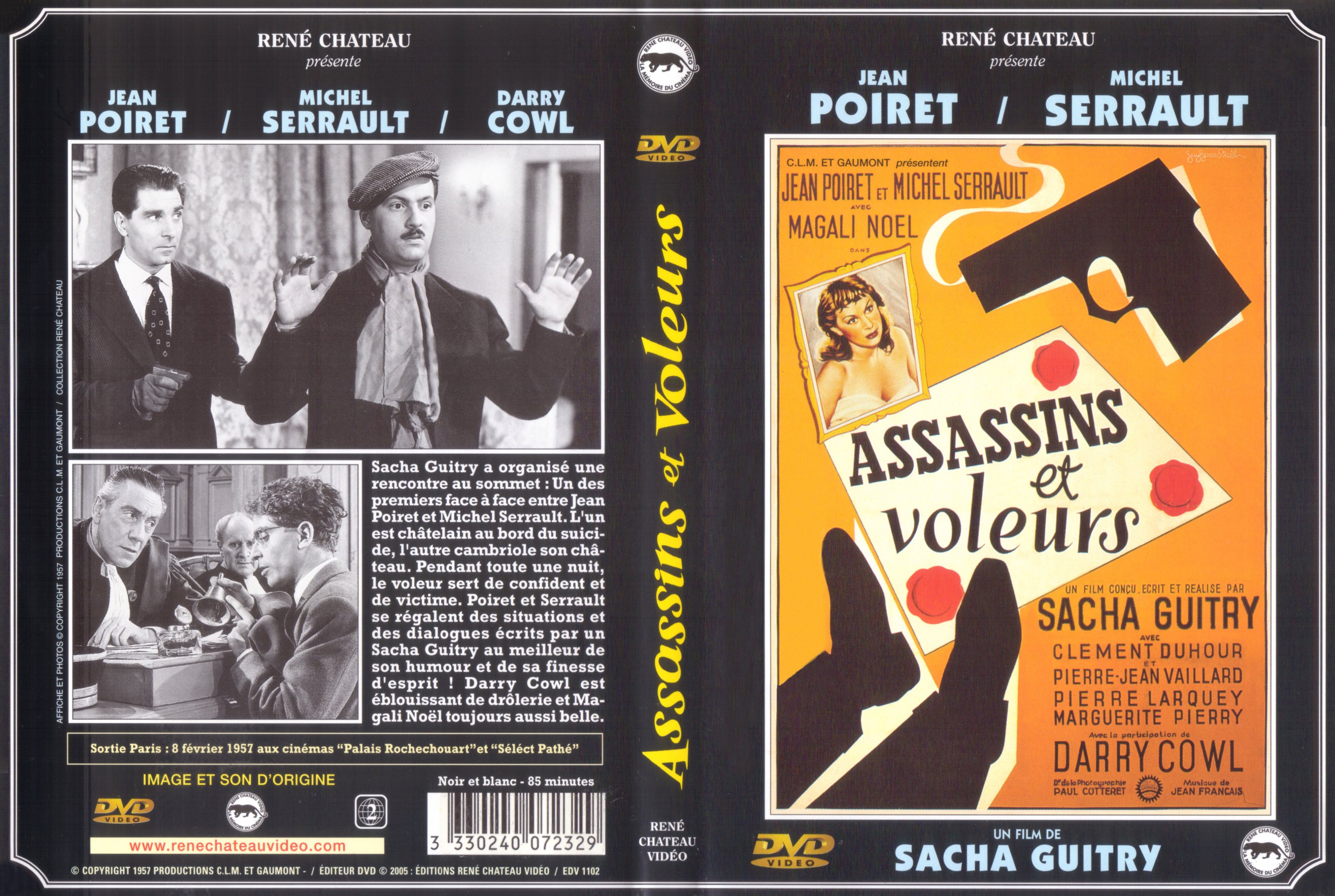 Jaquette DVD Assassins et voleurs