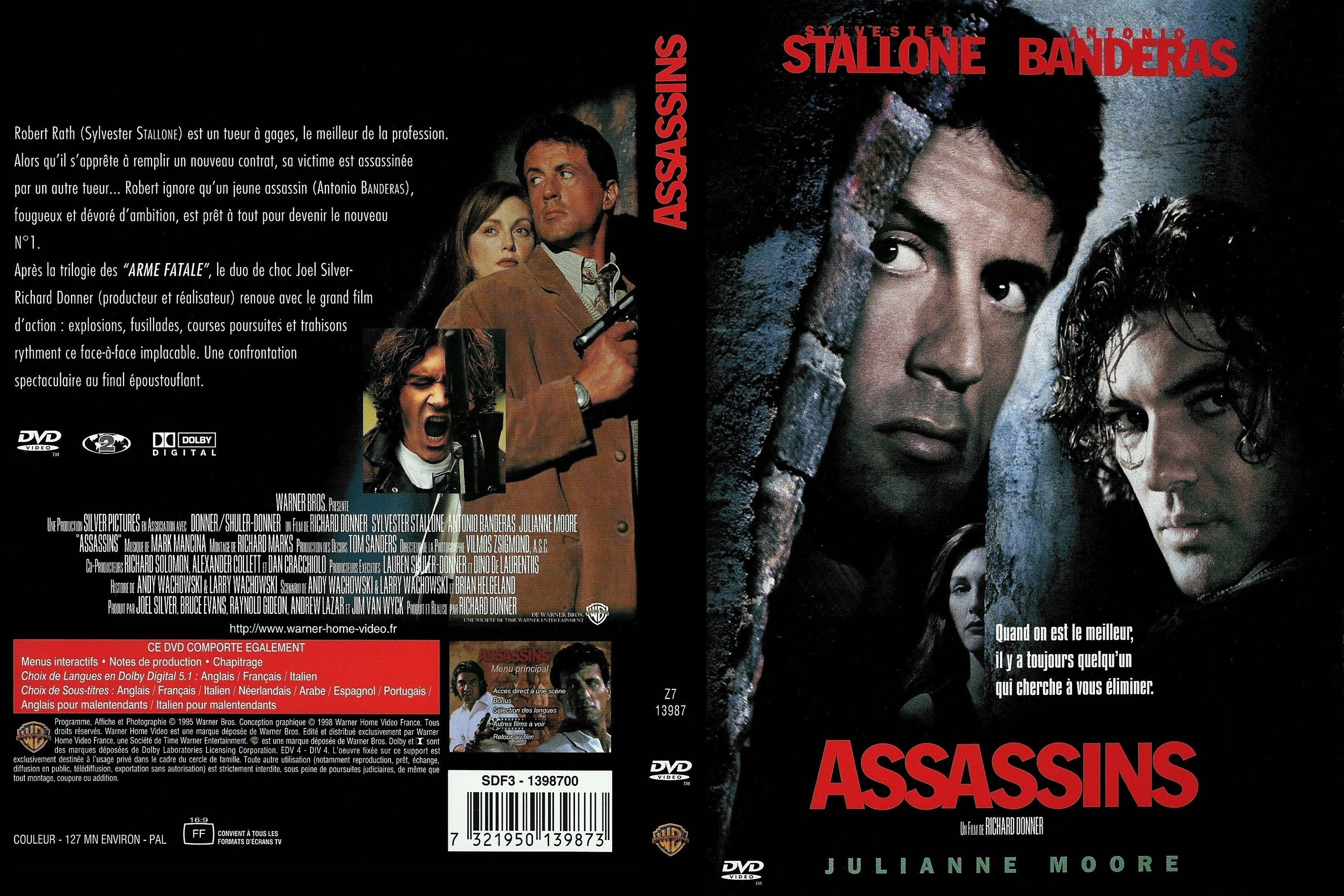 Jaquette DVD Assassins v2