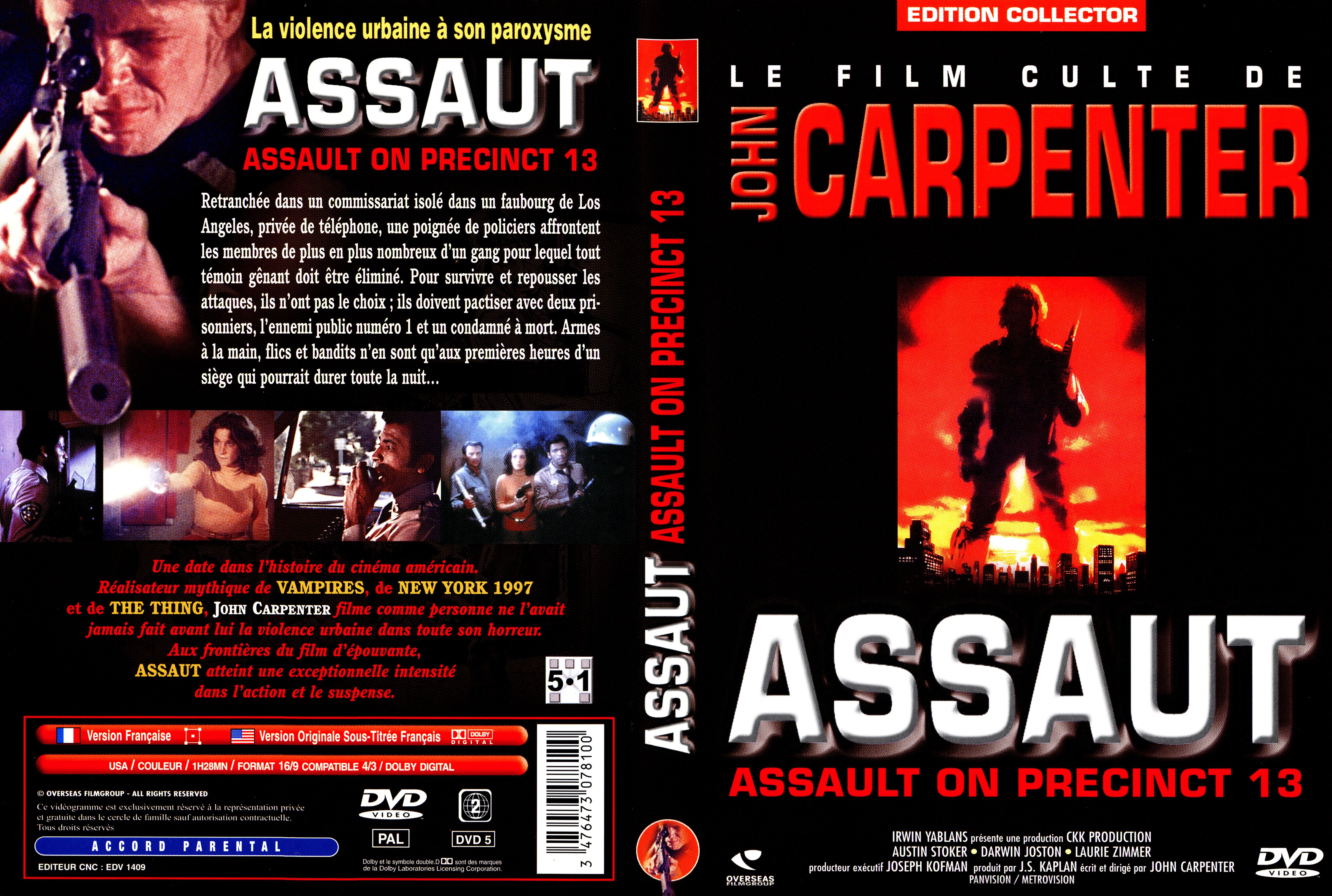Jaquette DVD Assaut