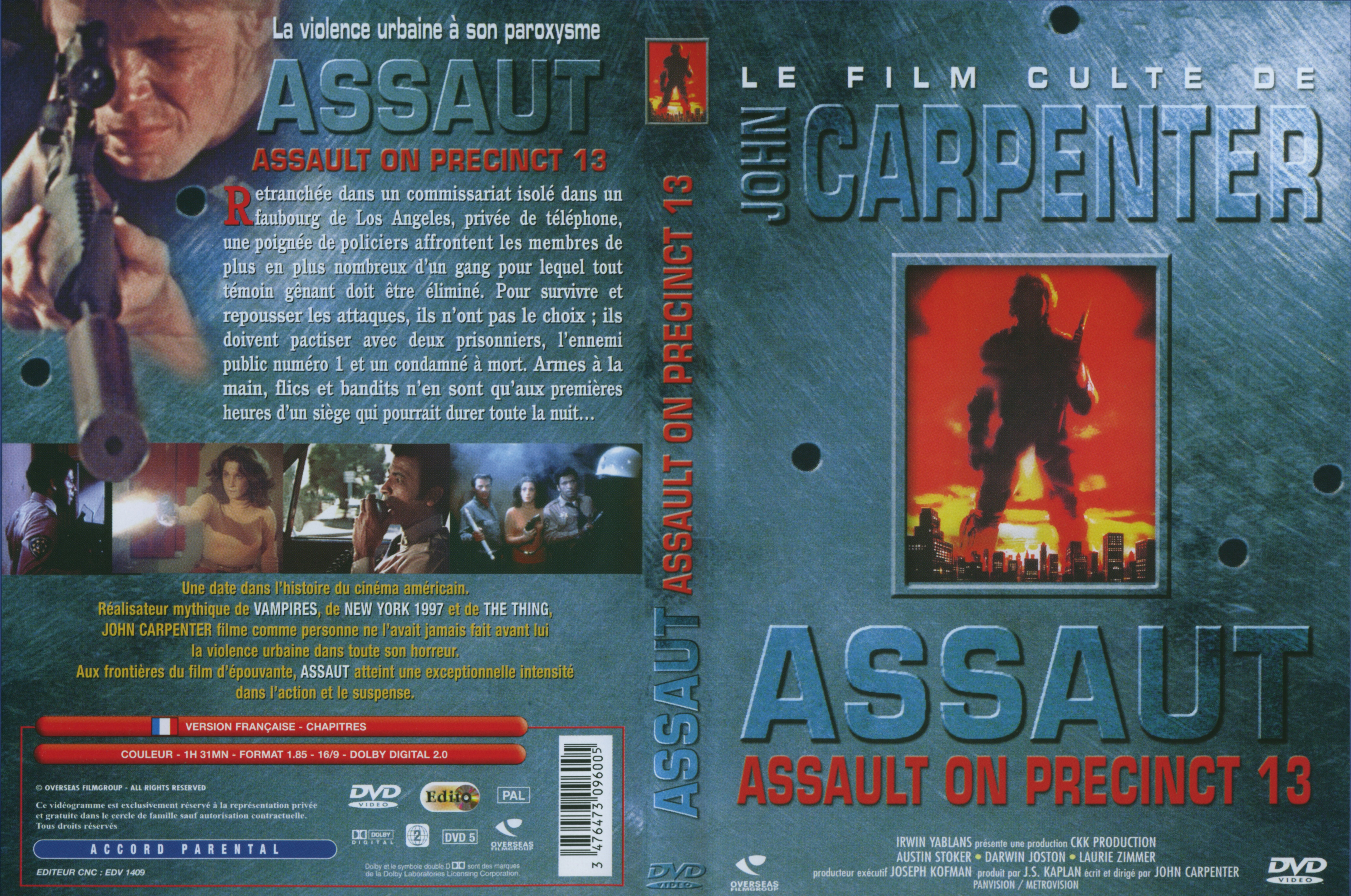 Jaquette DVD Assaut v2