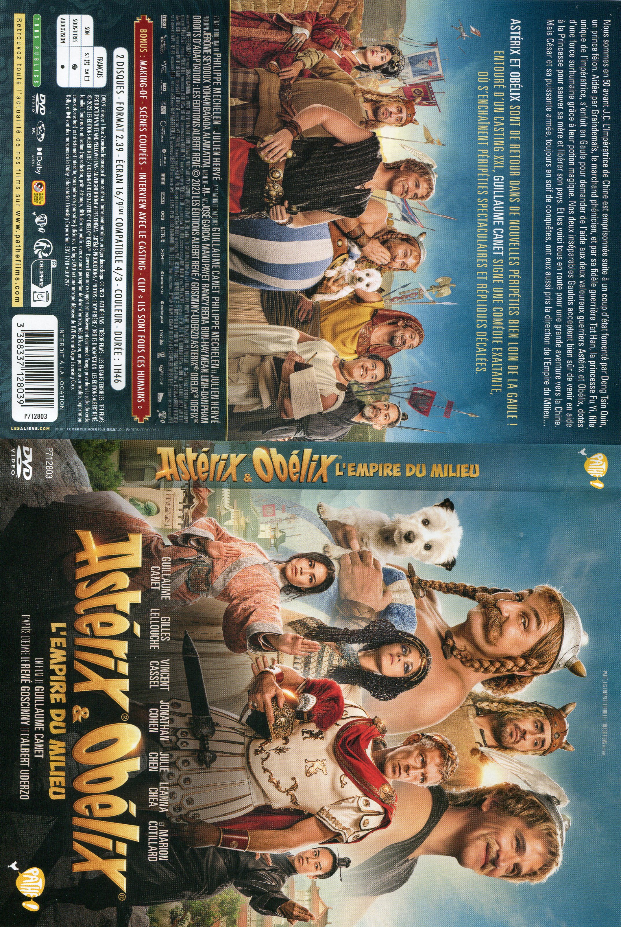 Jaquette DVD Asterix et Oblix L