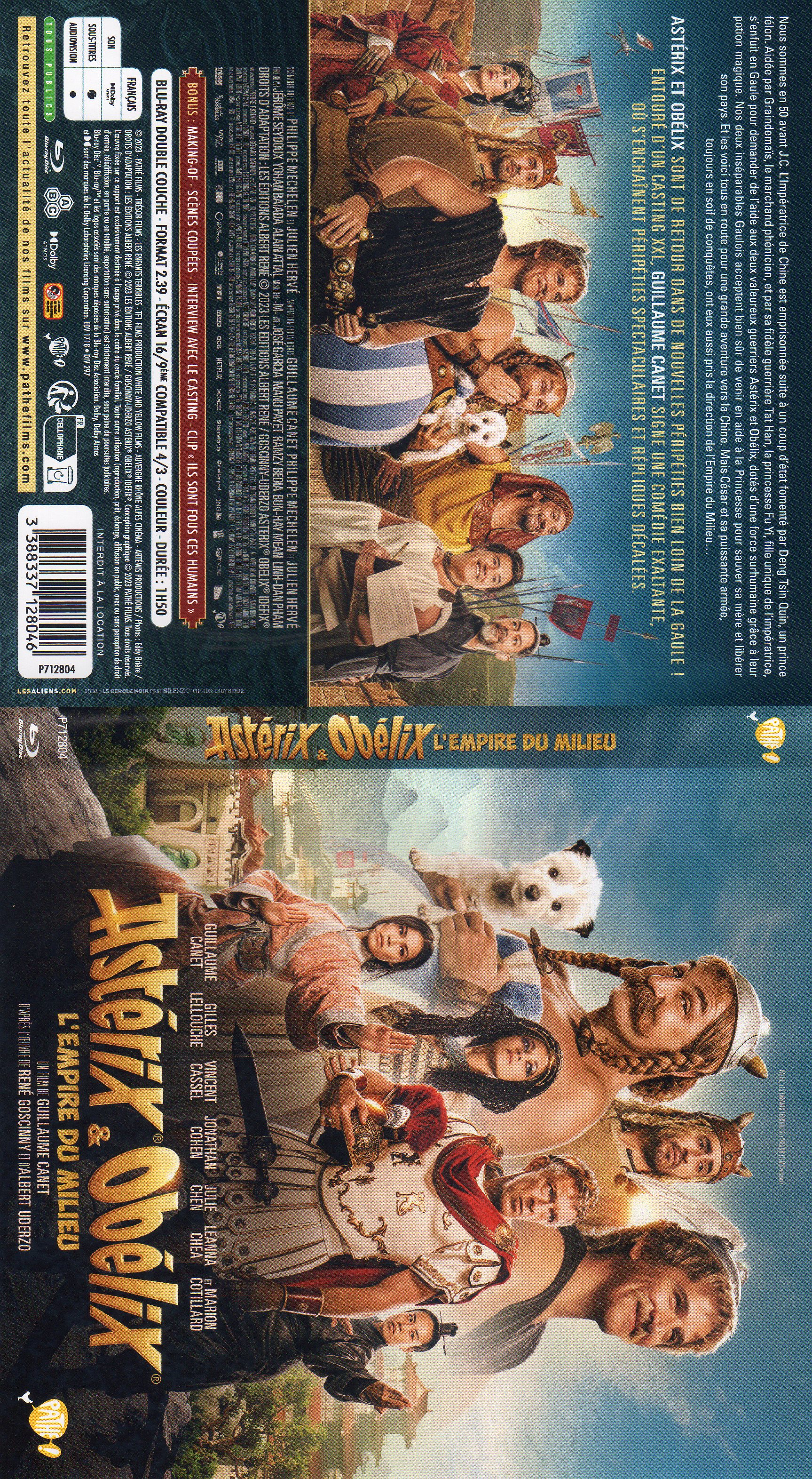 Jaquette DVD Asterix et Oblix L