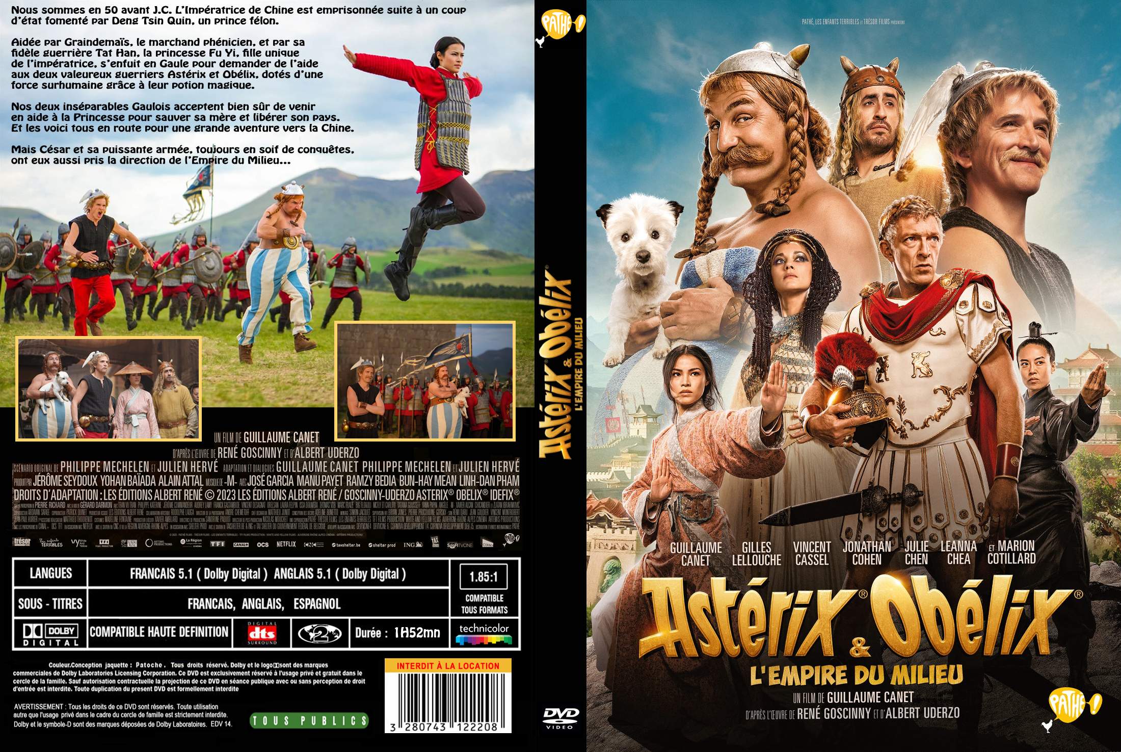 Jaquette DVD Asterix et Oblix L