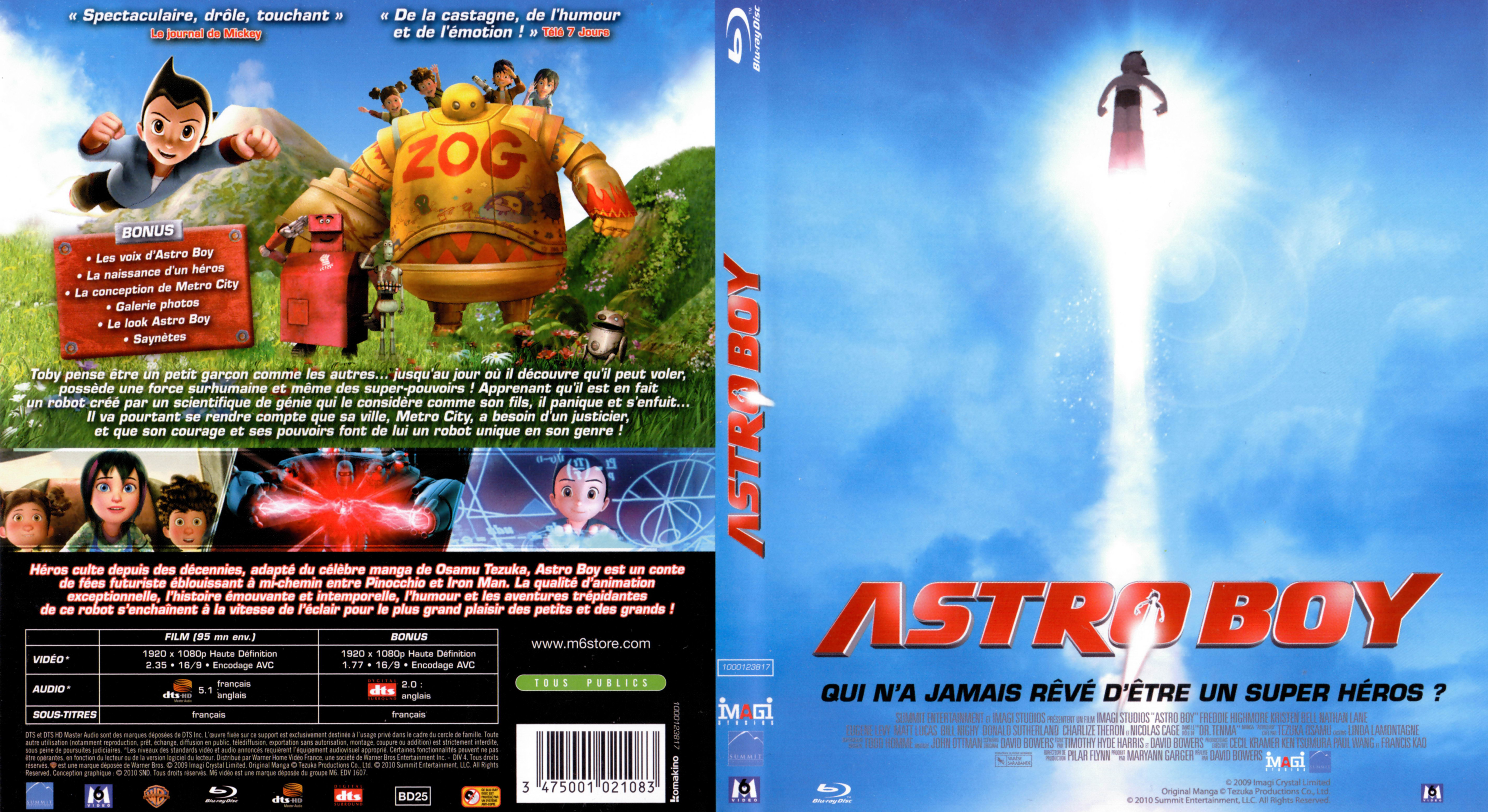 Jaquette DVD Astro boy (BLU-RAY)