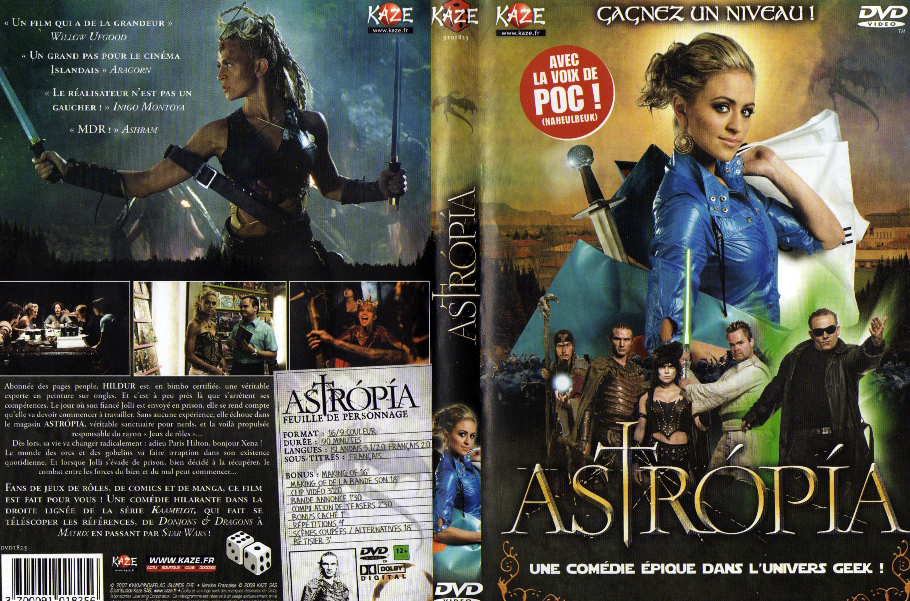 Jaquette DVD Astropia