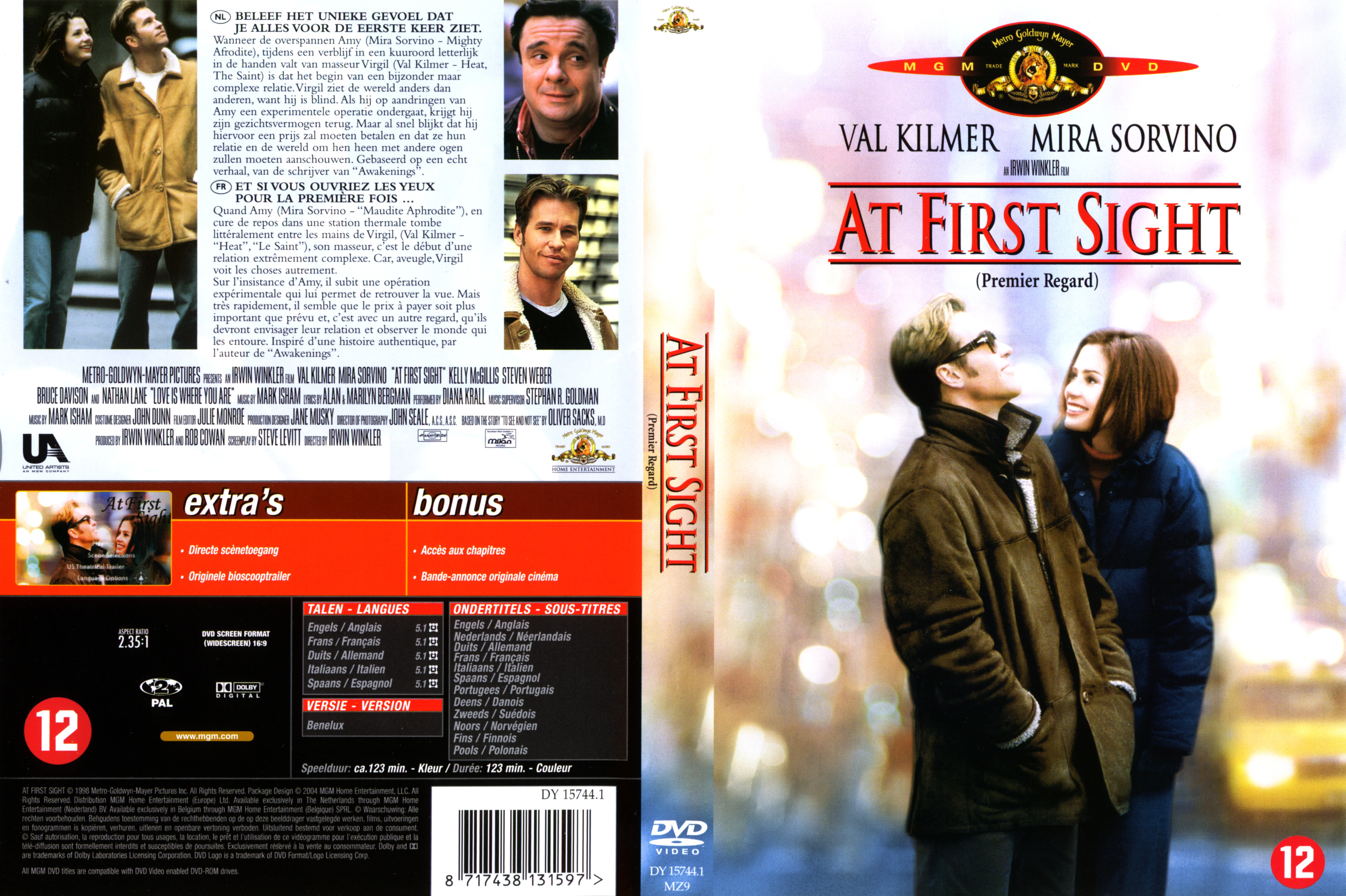 Jaquette DVD At first sight