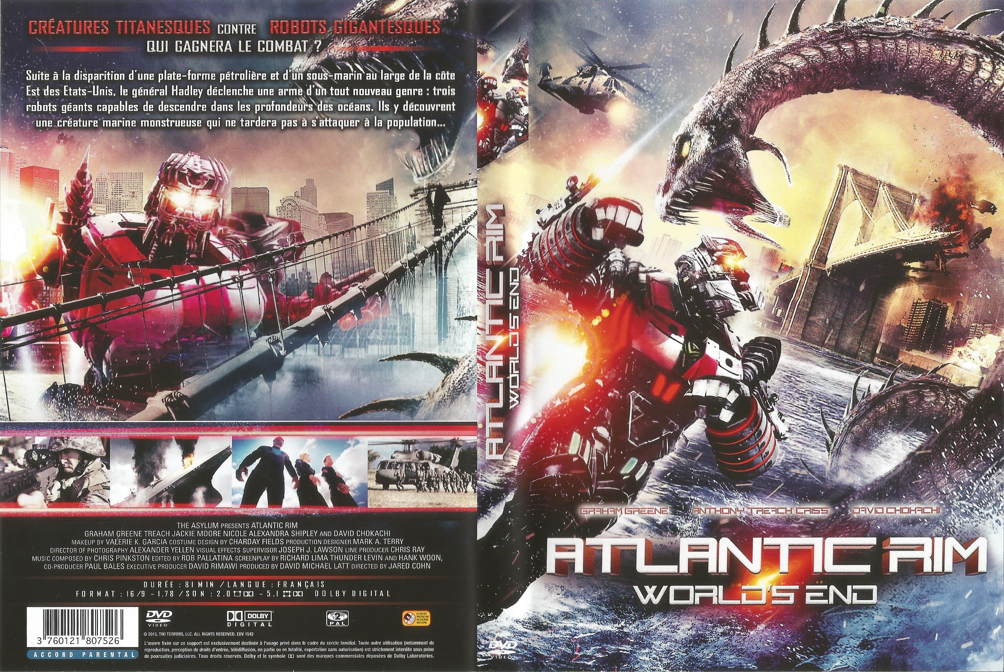 Jaquette DVD Atlantic Rim World