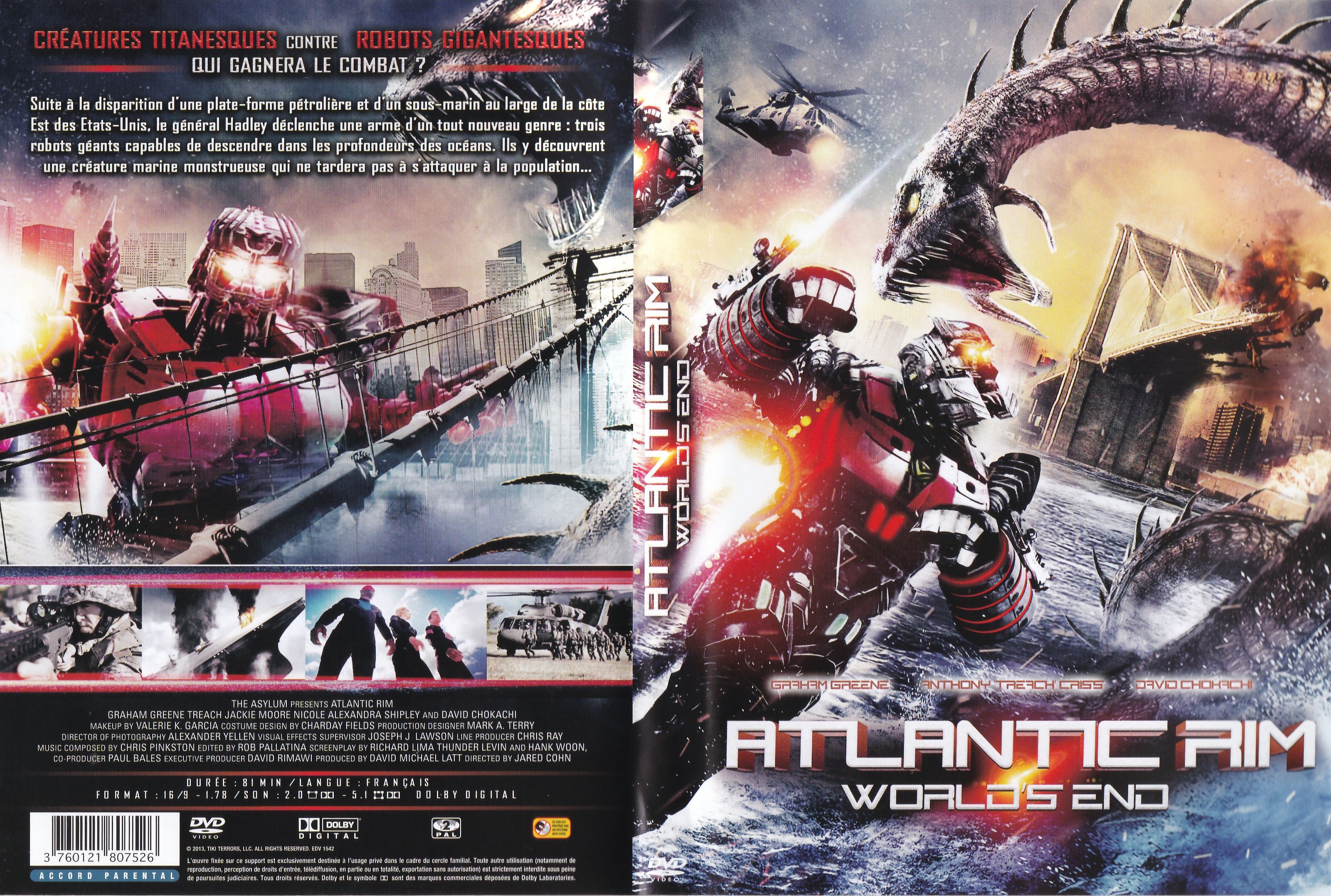 Jaquette DVD Atlantic Rim World