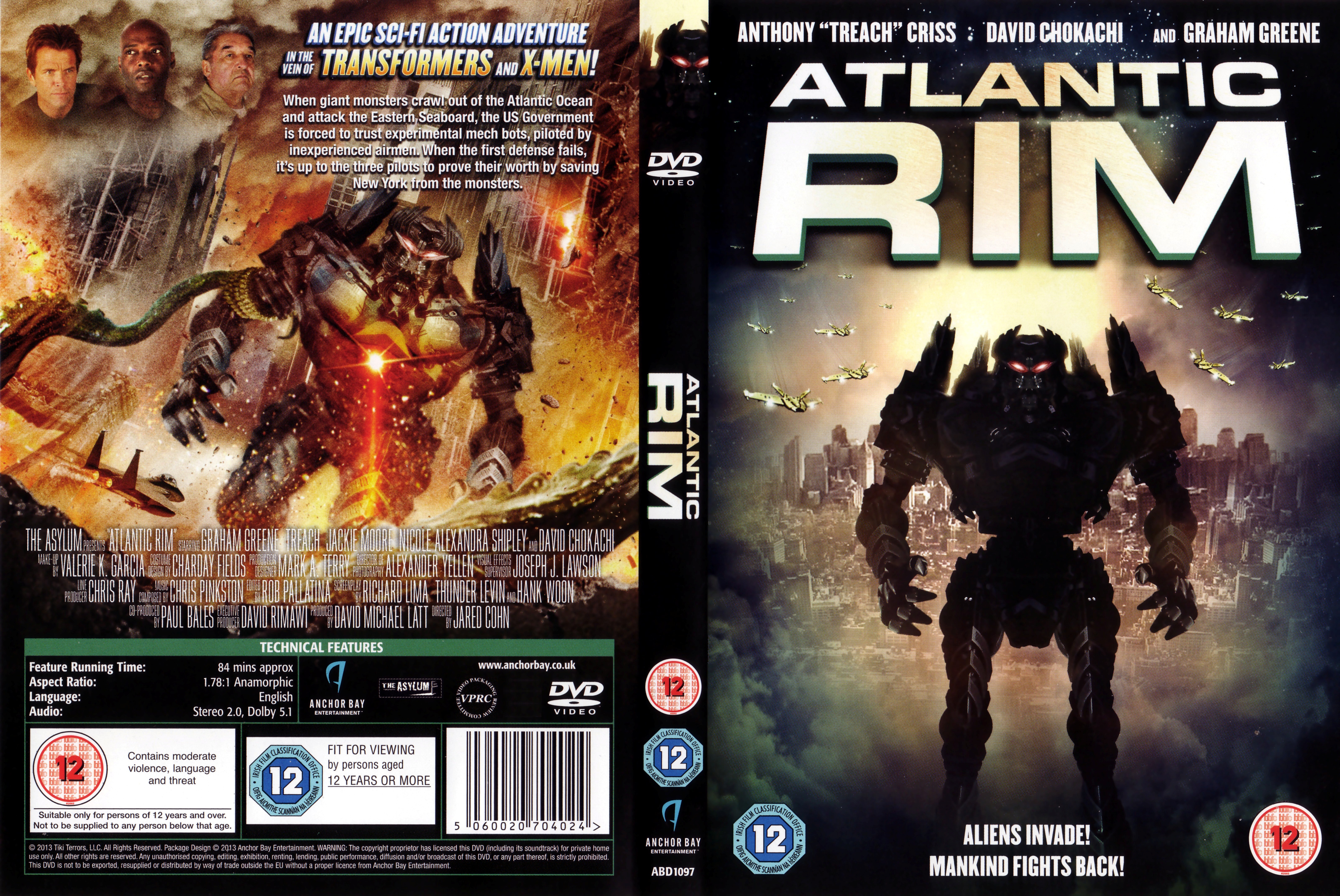 Jaquette DVD Atlantic rim Zone 1