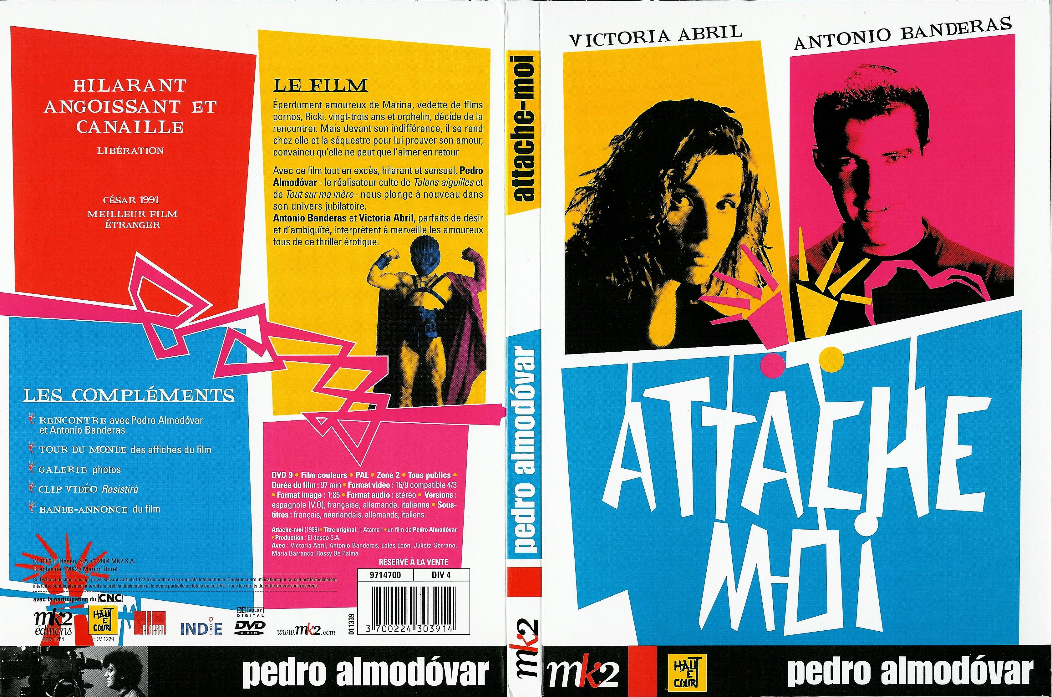 Jaquette DVD Attache moi