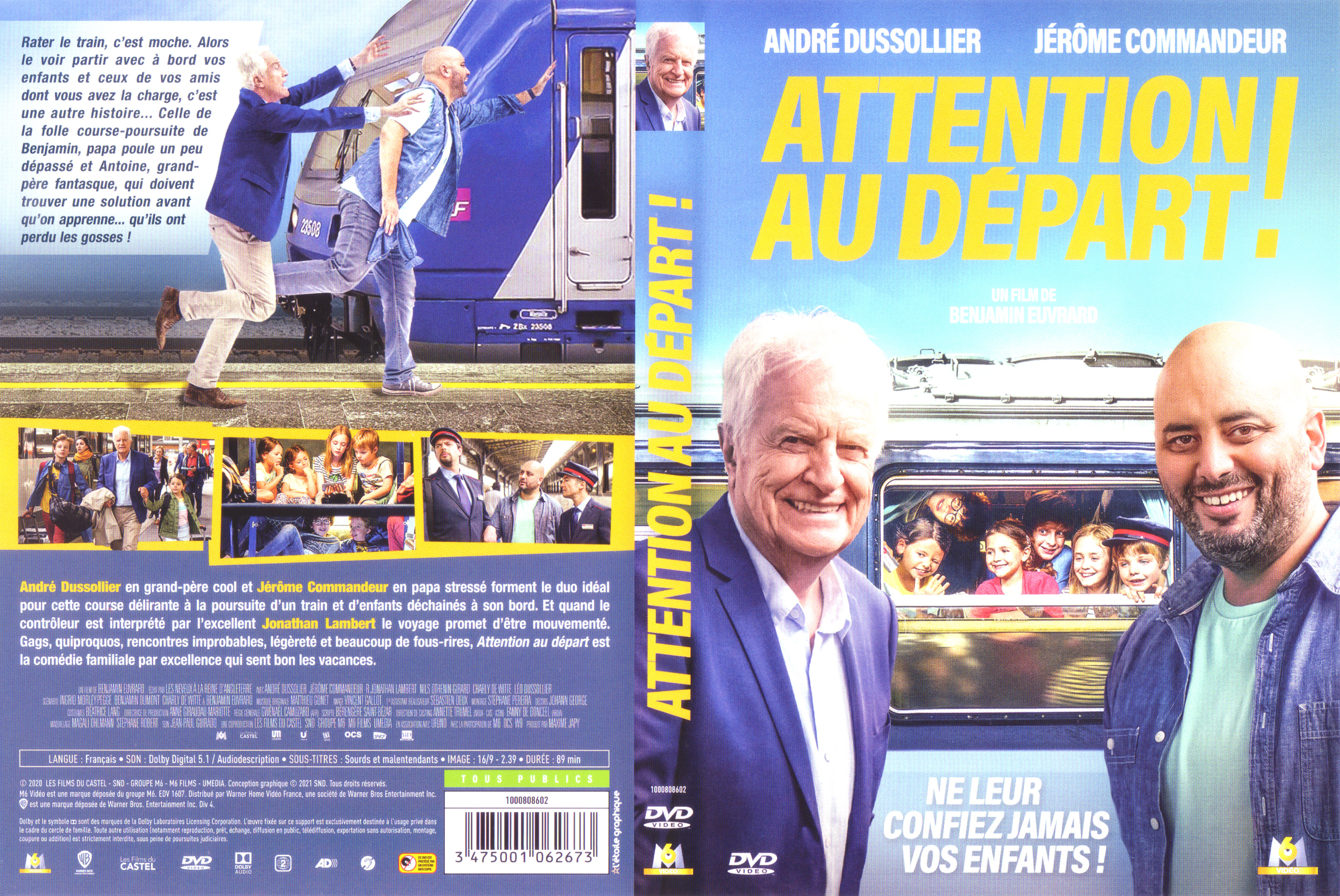 Jaquette DVD Attention au dpart !