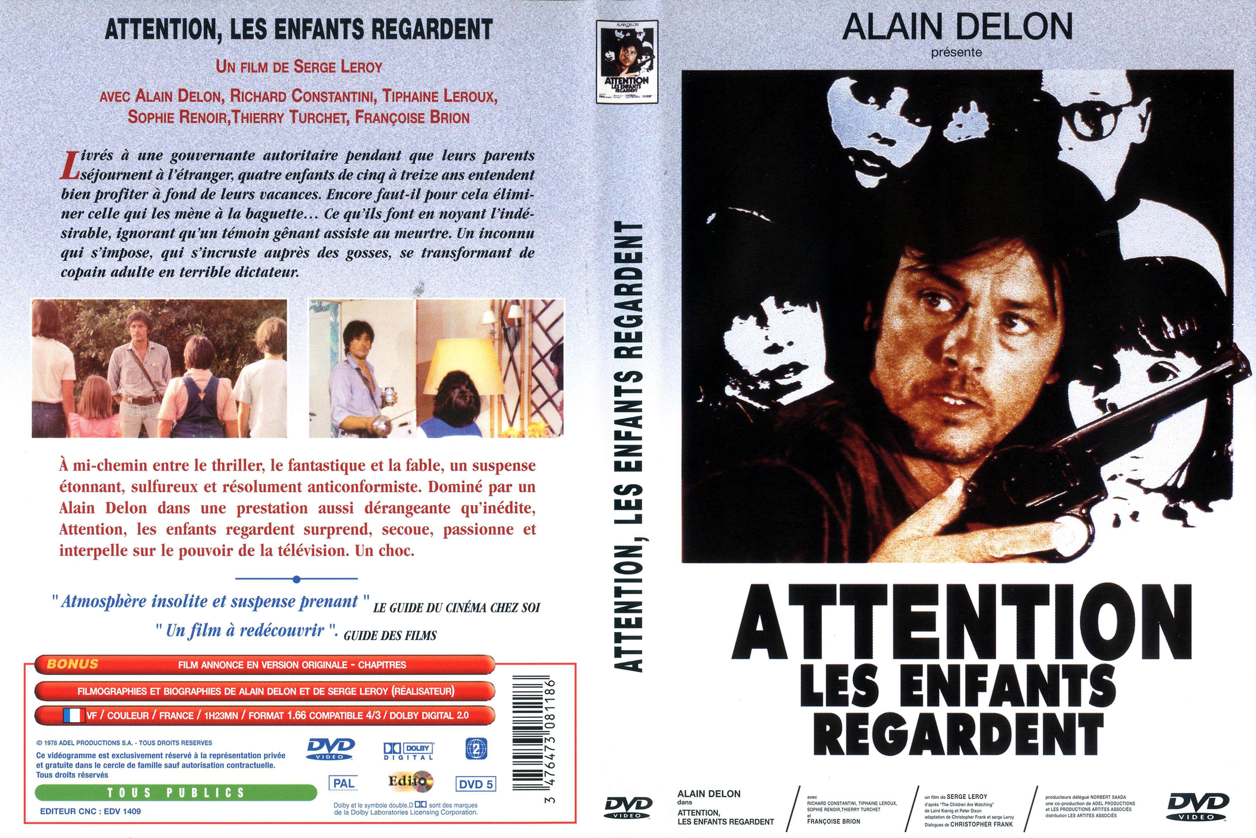 Jaquette DVD Attention les enfants regardent