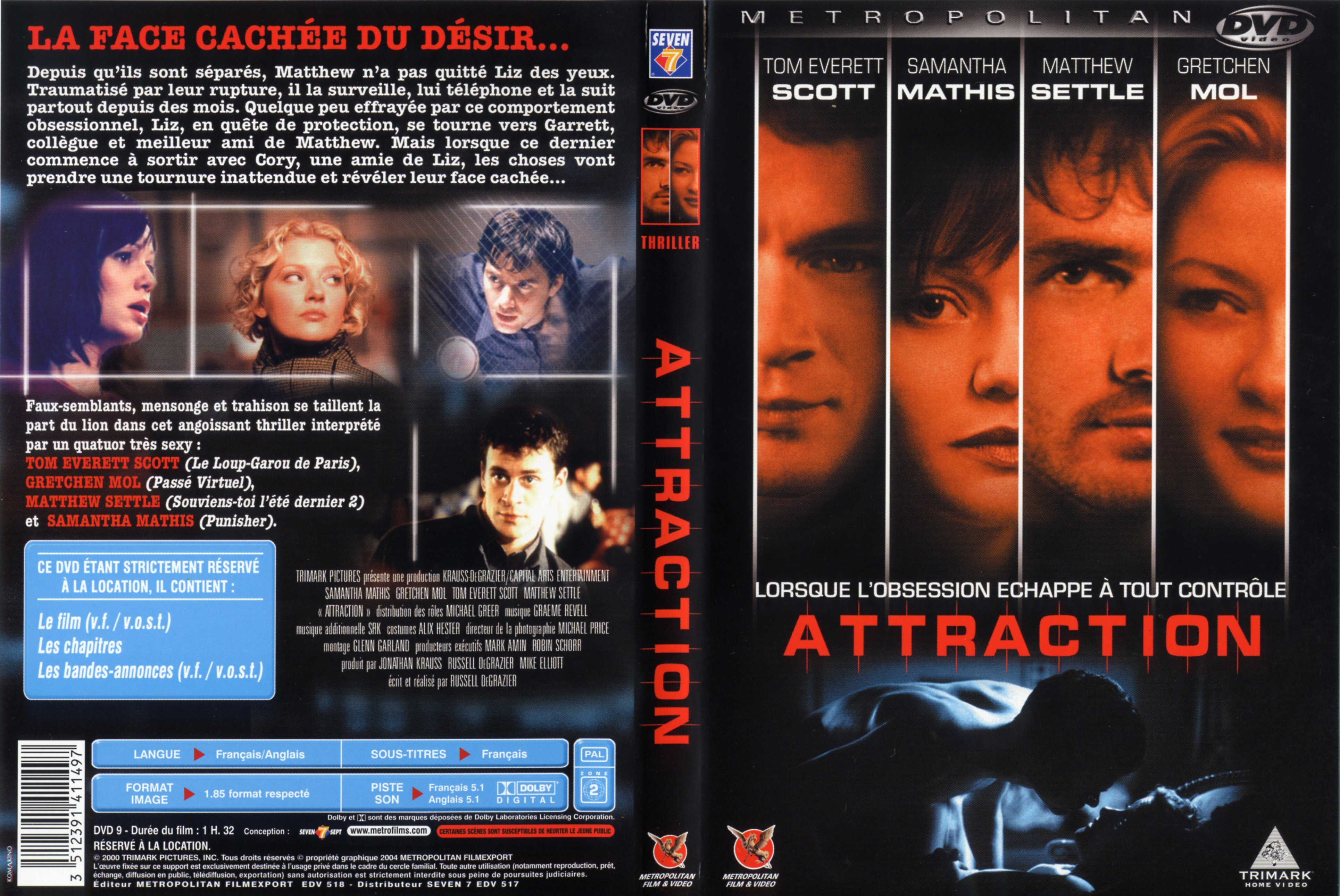 Jaquette DVD Attraction