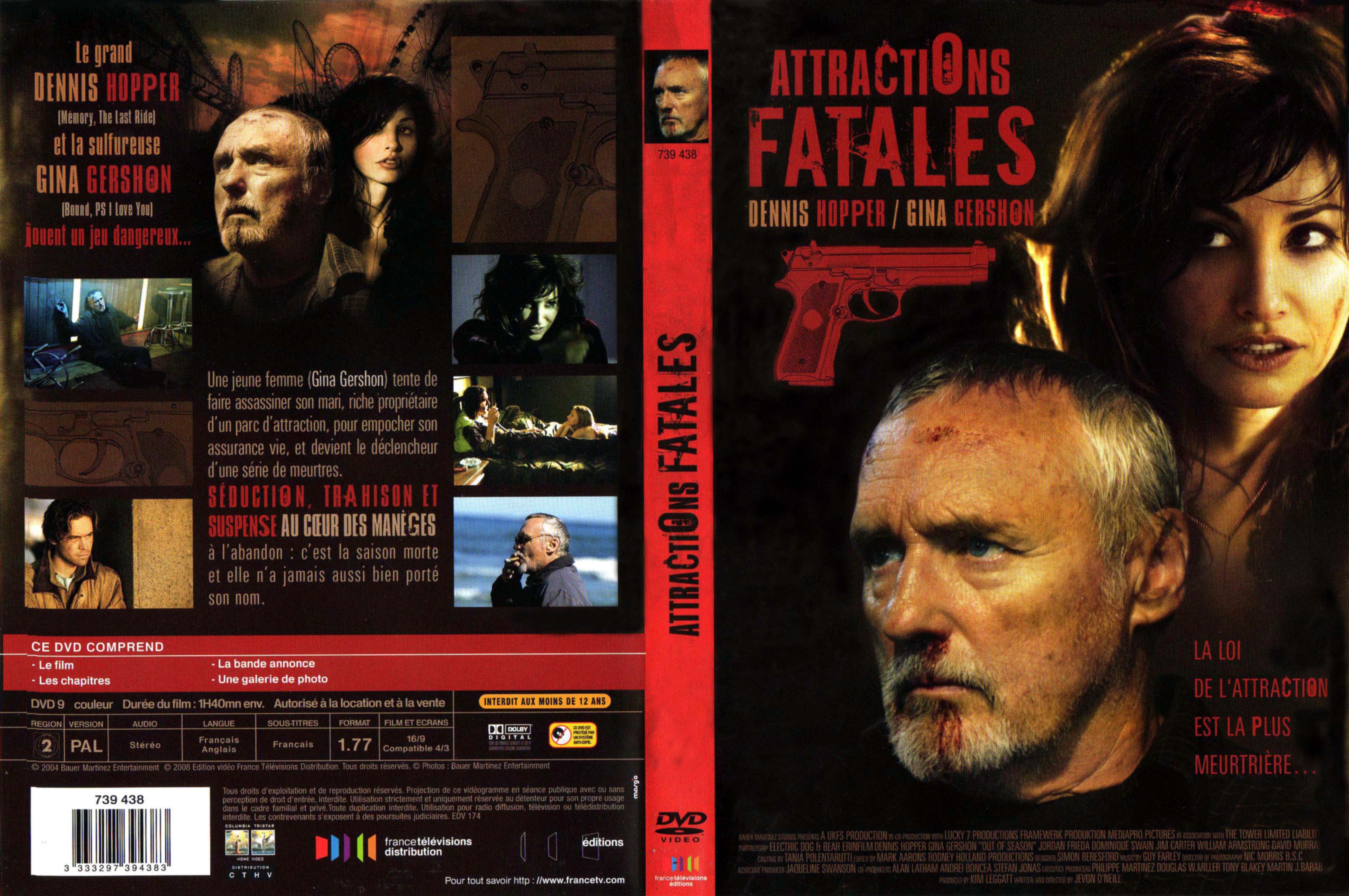 Jaquette DVD Attractions fatales