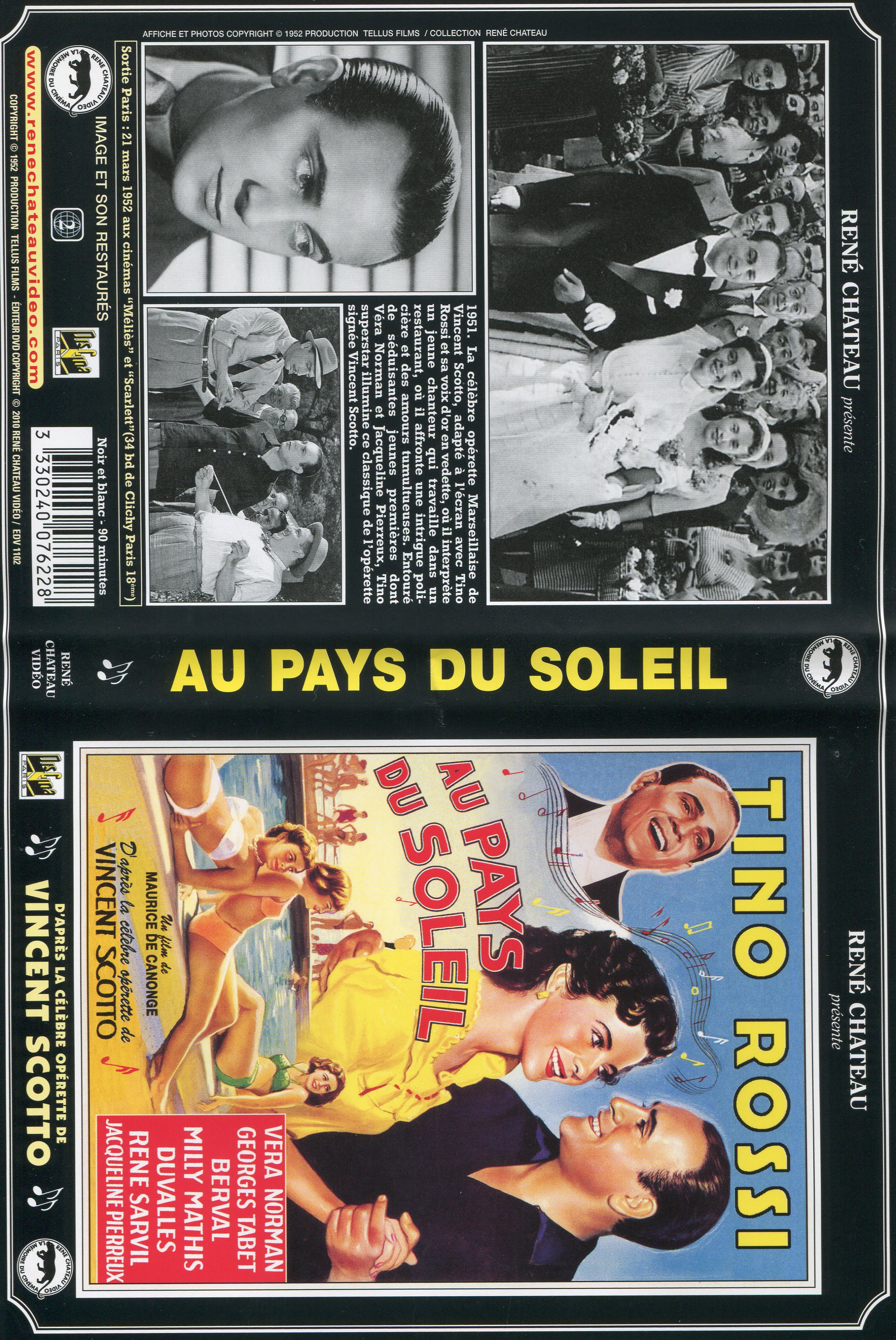 Jaquette DVD Au Pays du Soleil