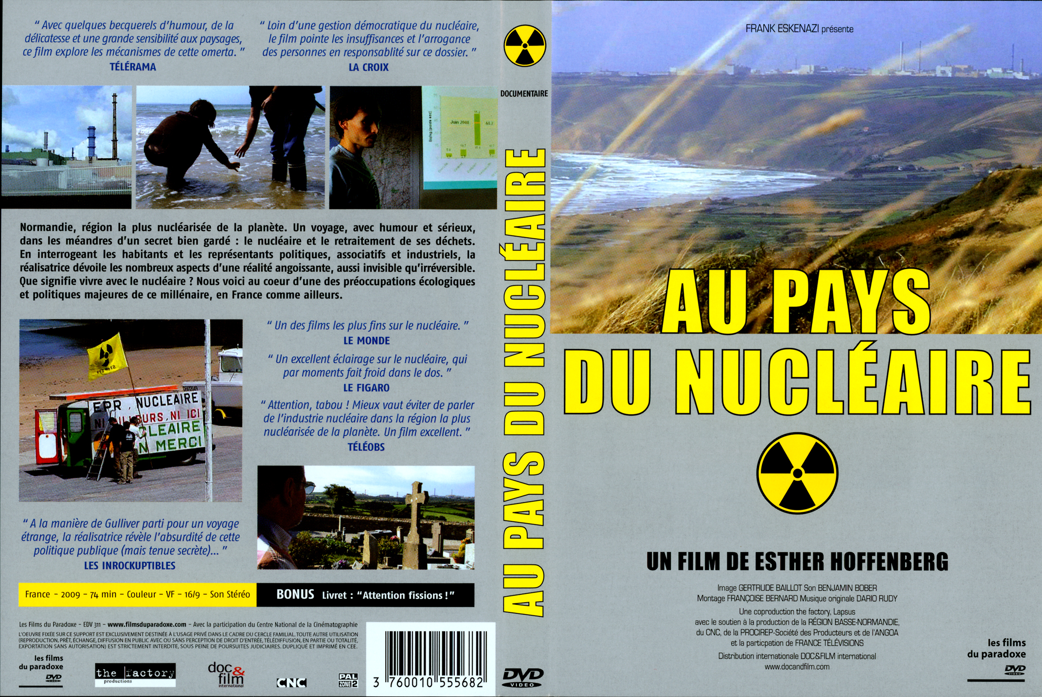 Jaquette DVD Au Pays du nuclaire