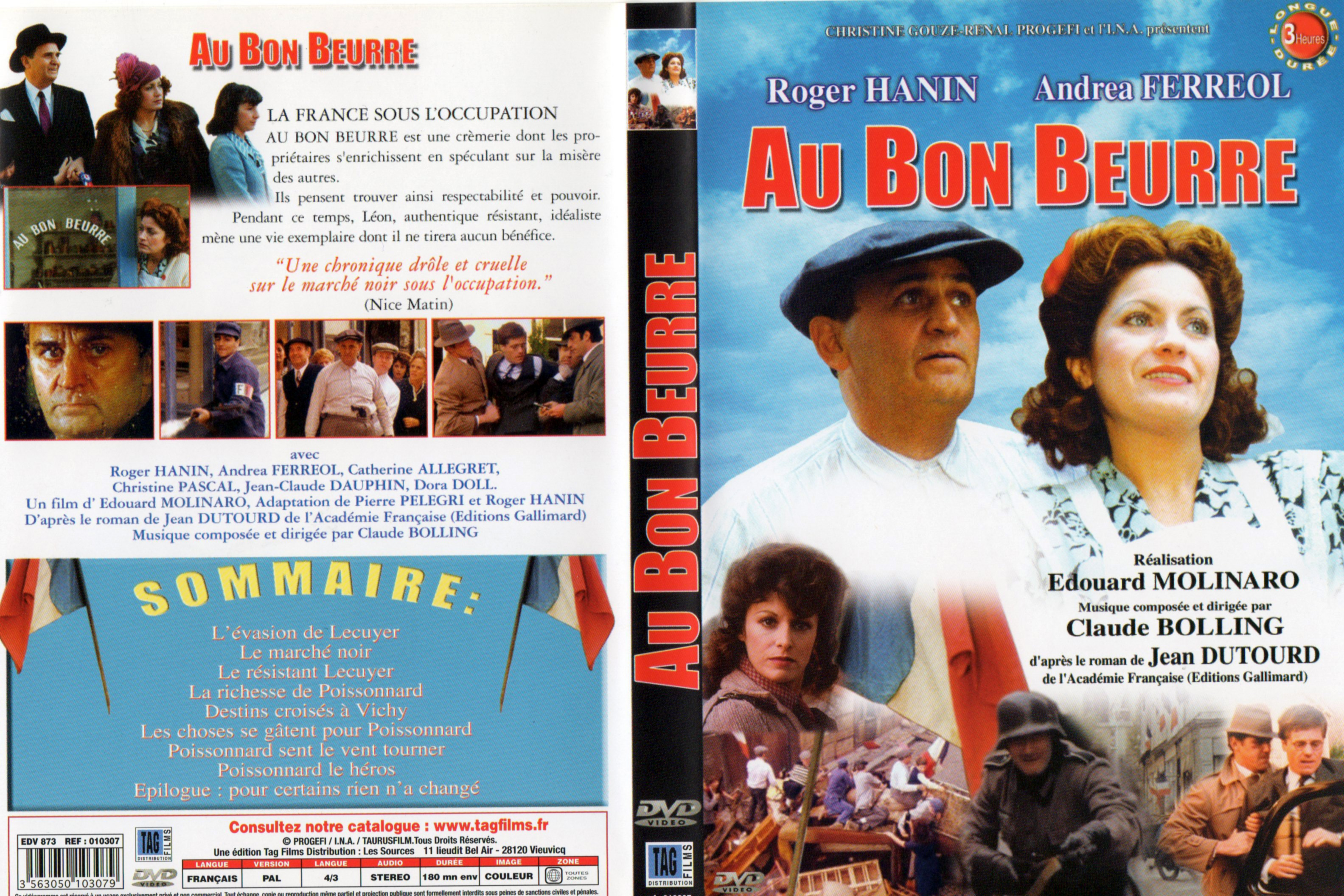 Jaquette DVD Au bon beurre