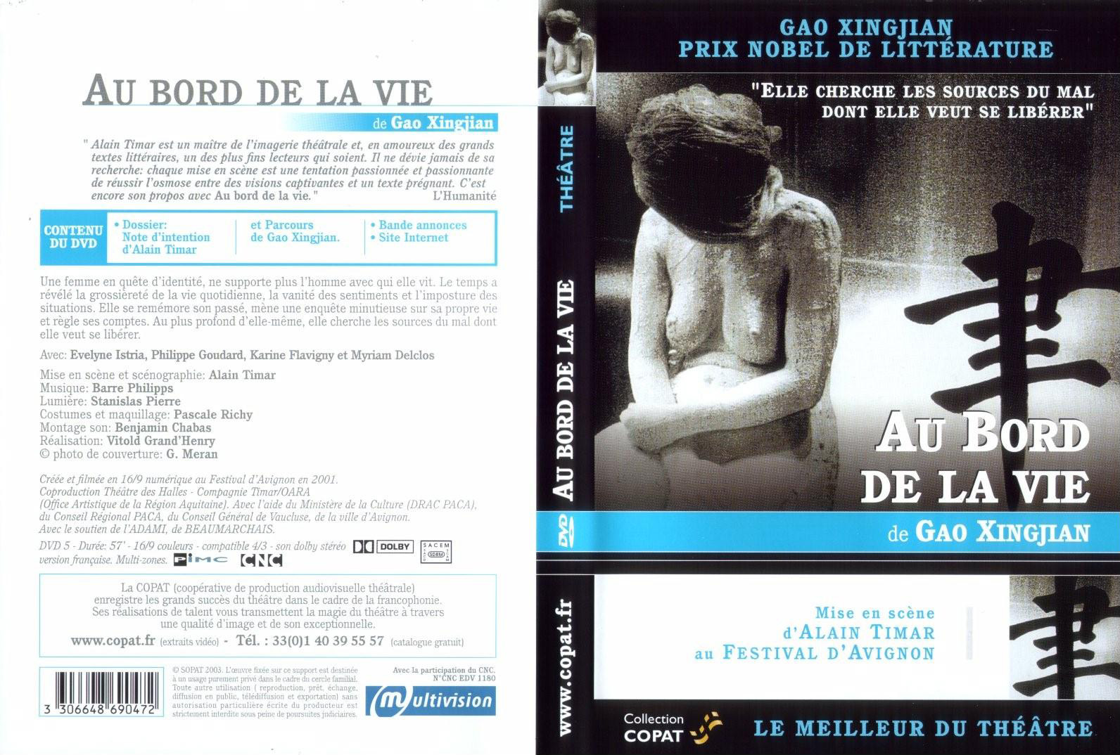 Jaquette DVD Au bord de la vie