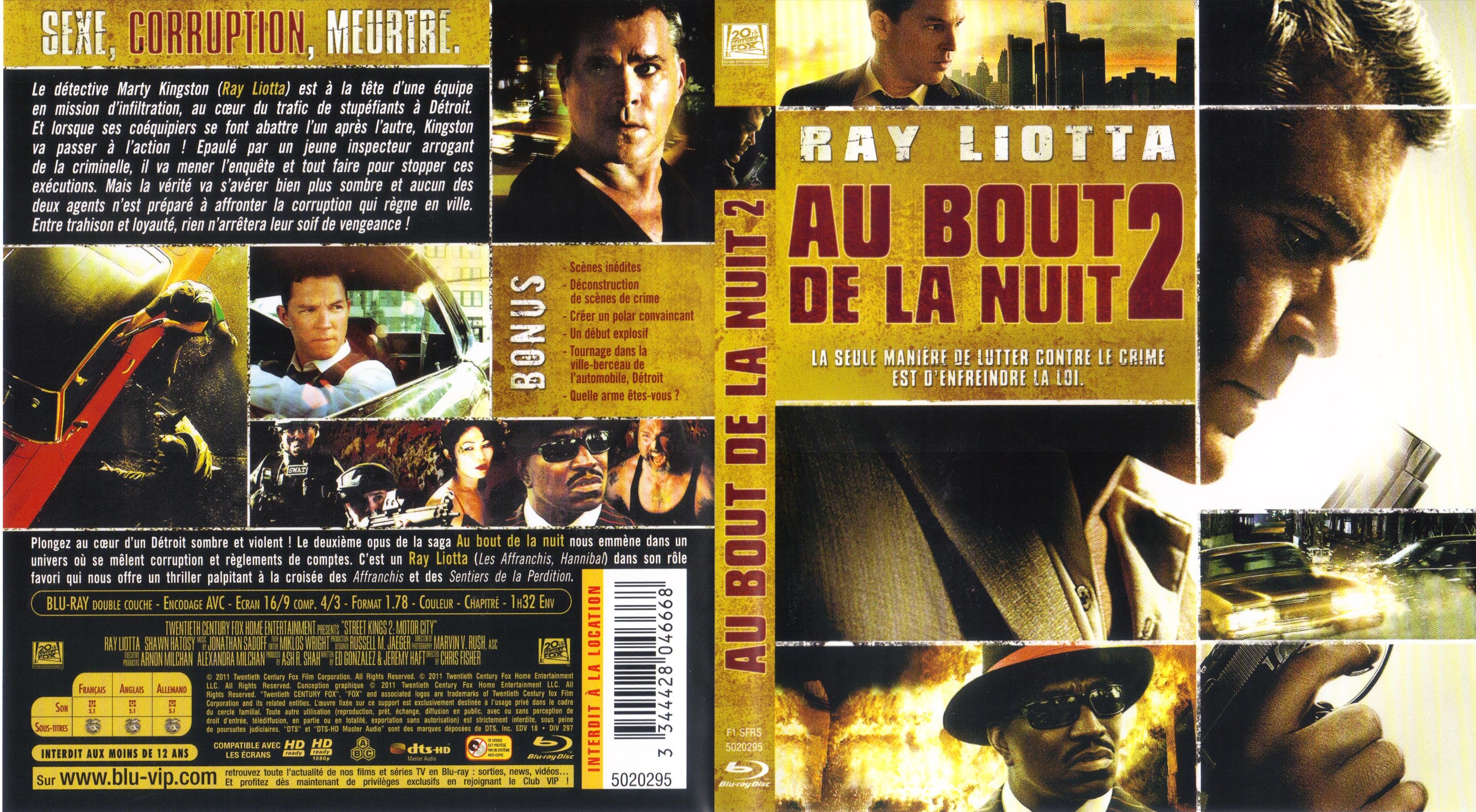 Jaquette DVD Au bout de la nuit 2 (BLU-RAY)