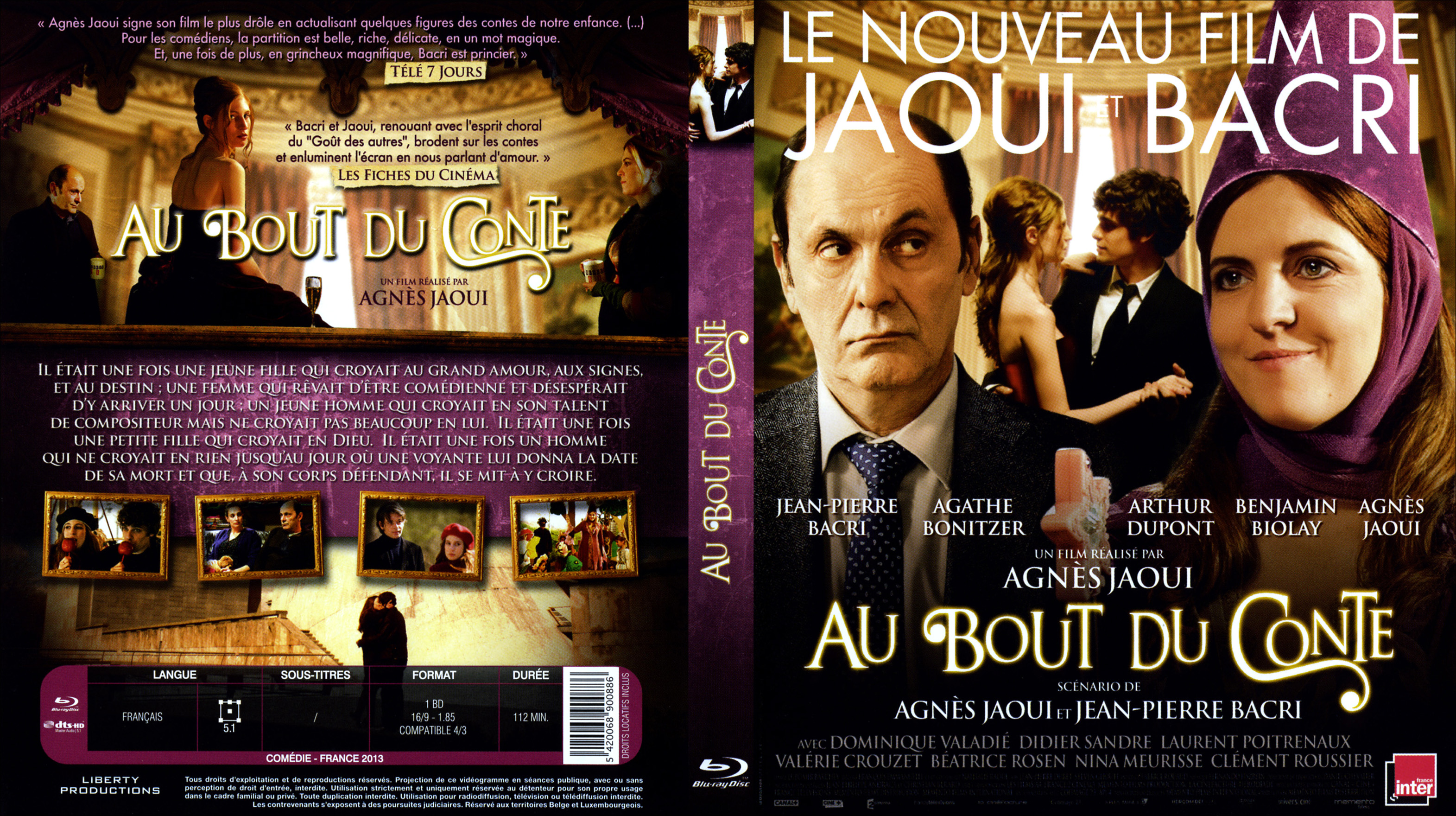 Jaquette DVD Au bout du conte (BLU-RAY)