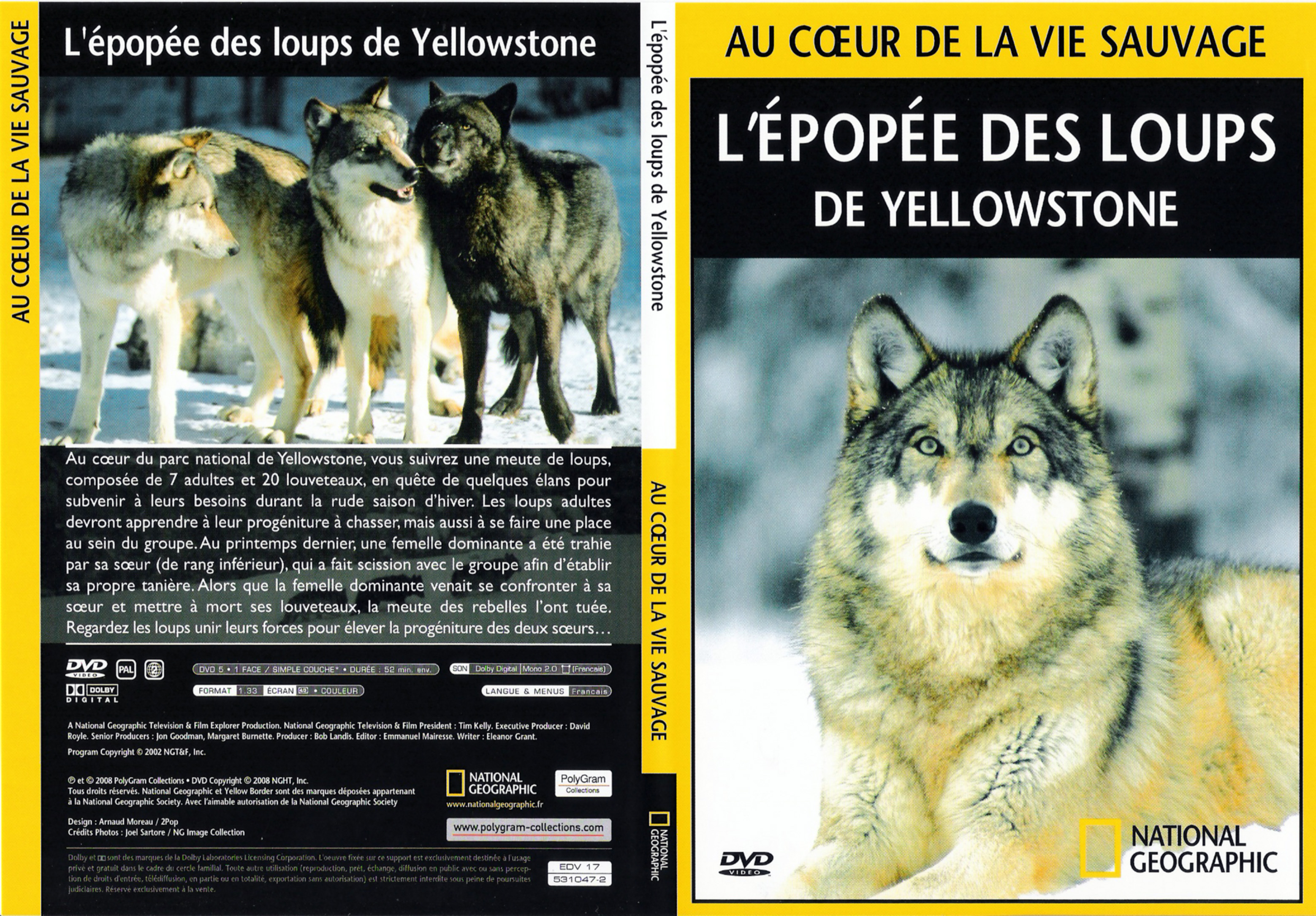 Jaquette DVD Au coeur de la vie sauvage - L