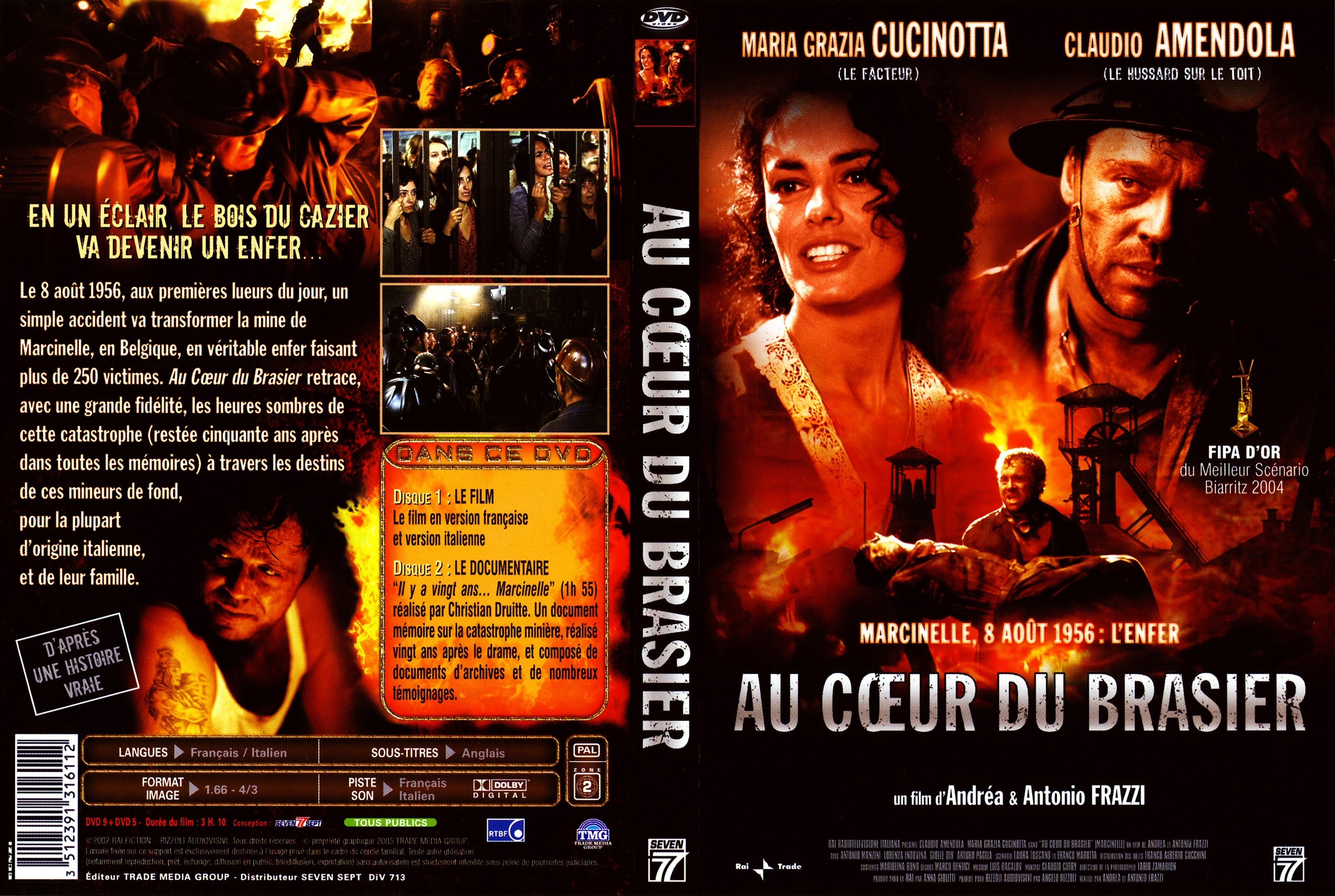 Jaquette DVD Au coeur du brasier