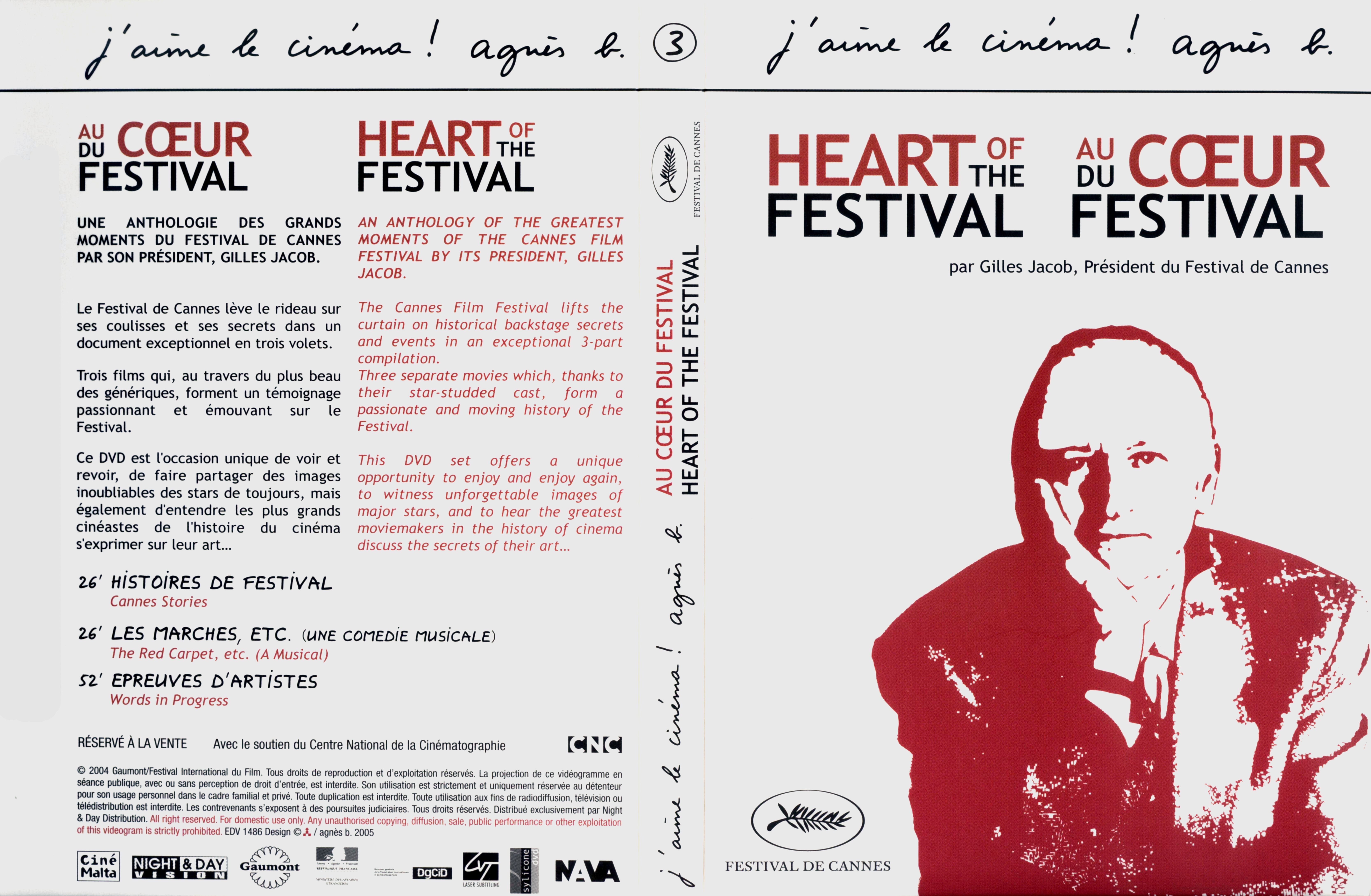 Jaquette DVD Au coeur du festival