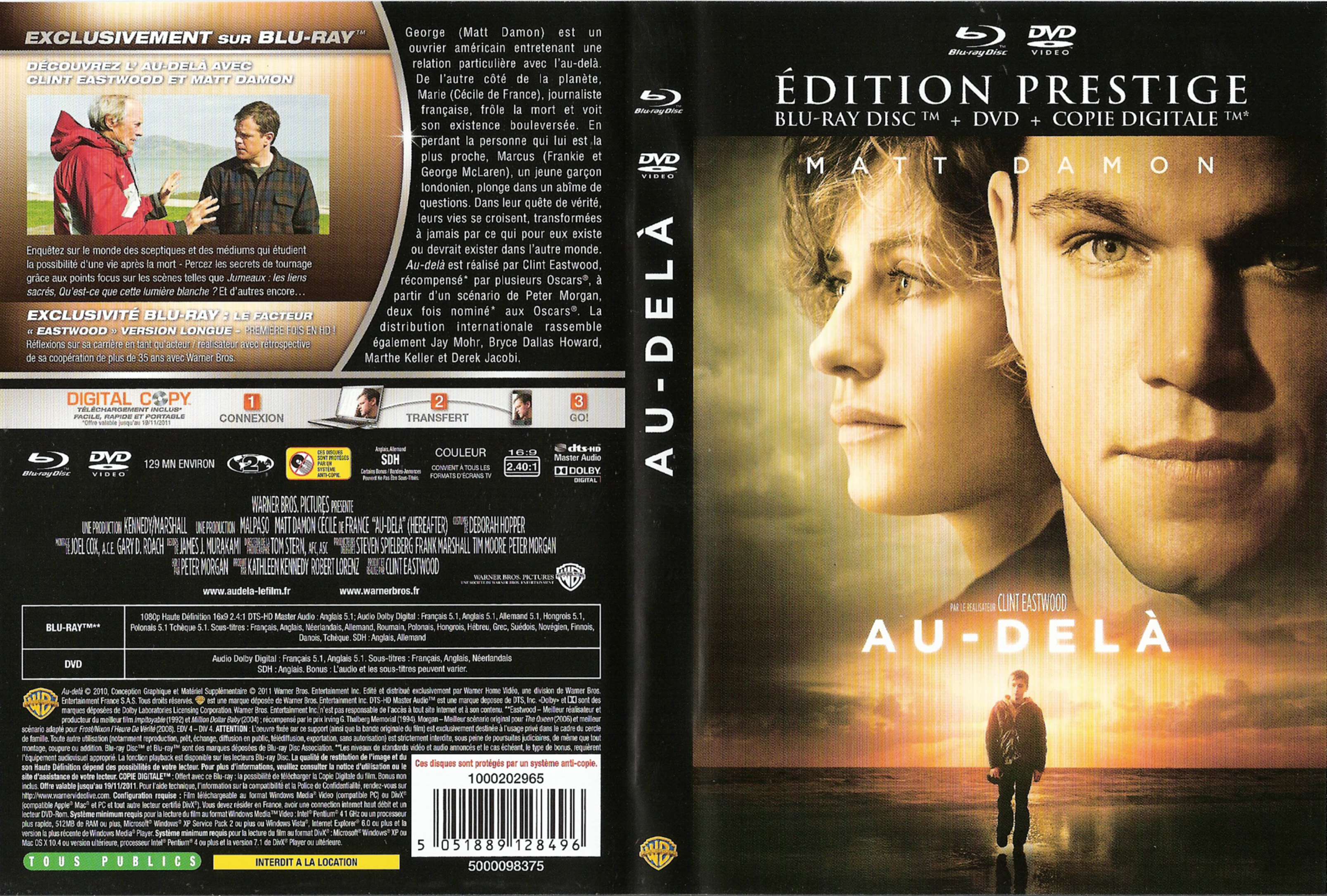 Jaquette DVD Au-del (BLU-RAY)