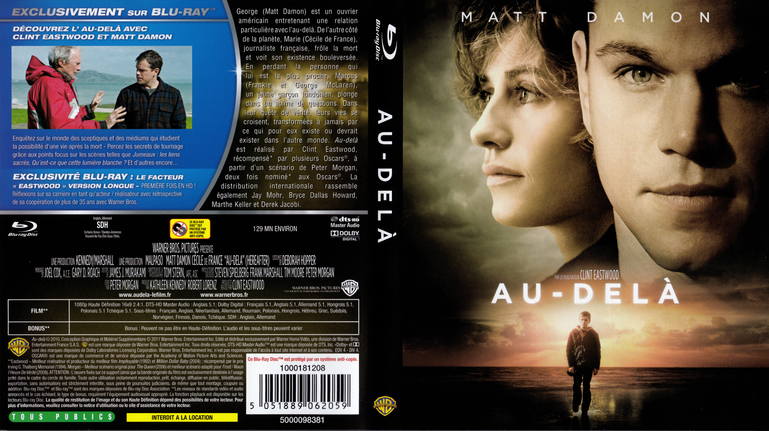 Jaquette DVD Au-del (BLU-RAY) v2
