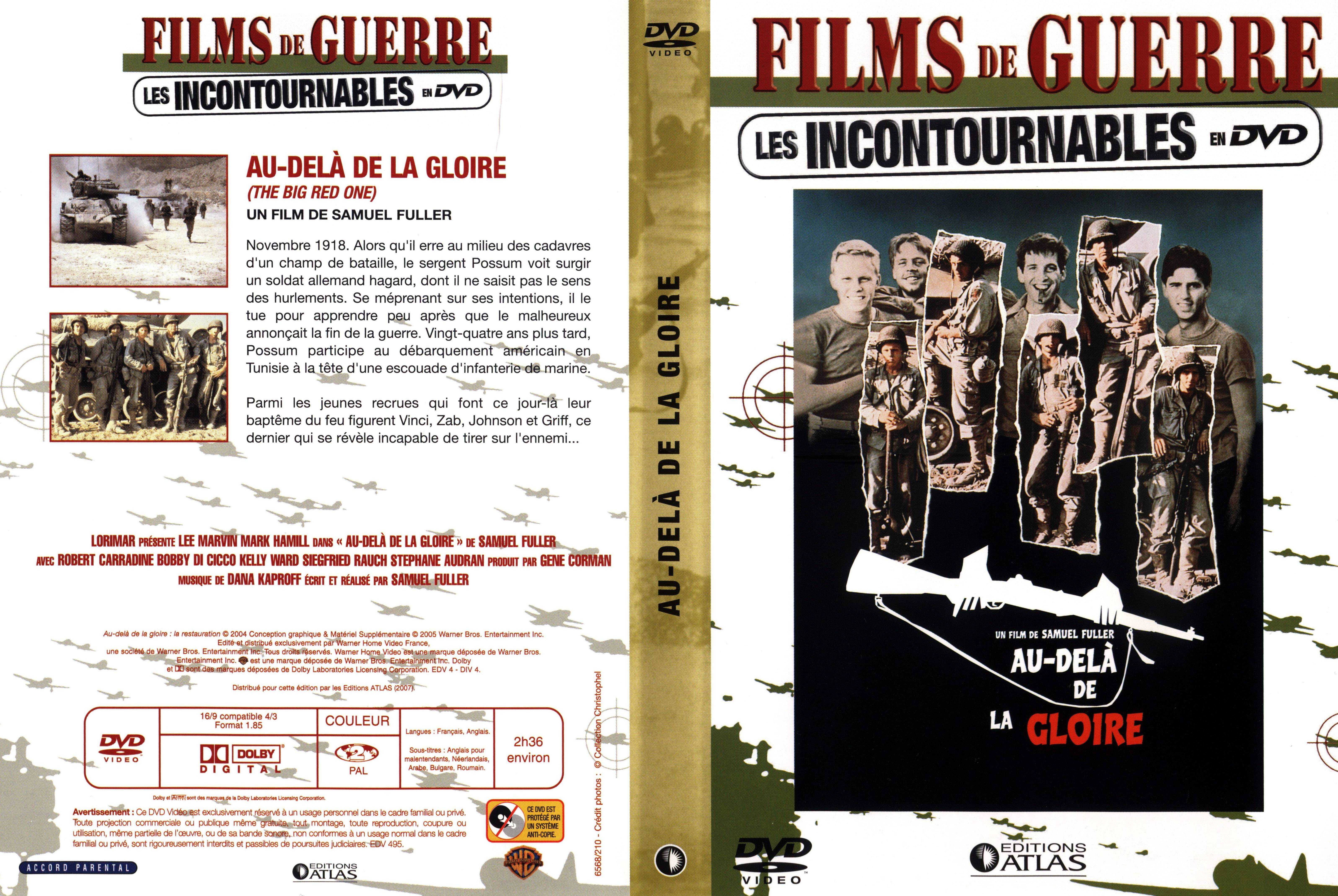 Jaquette DVD Au-del de la gloire v2