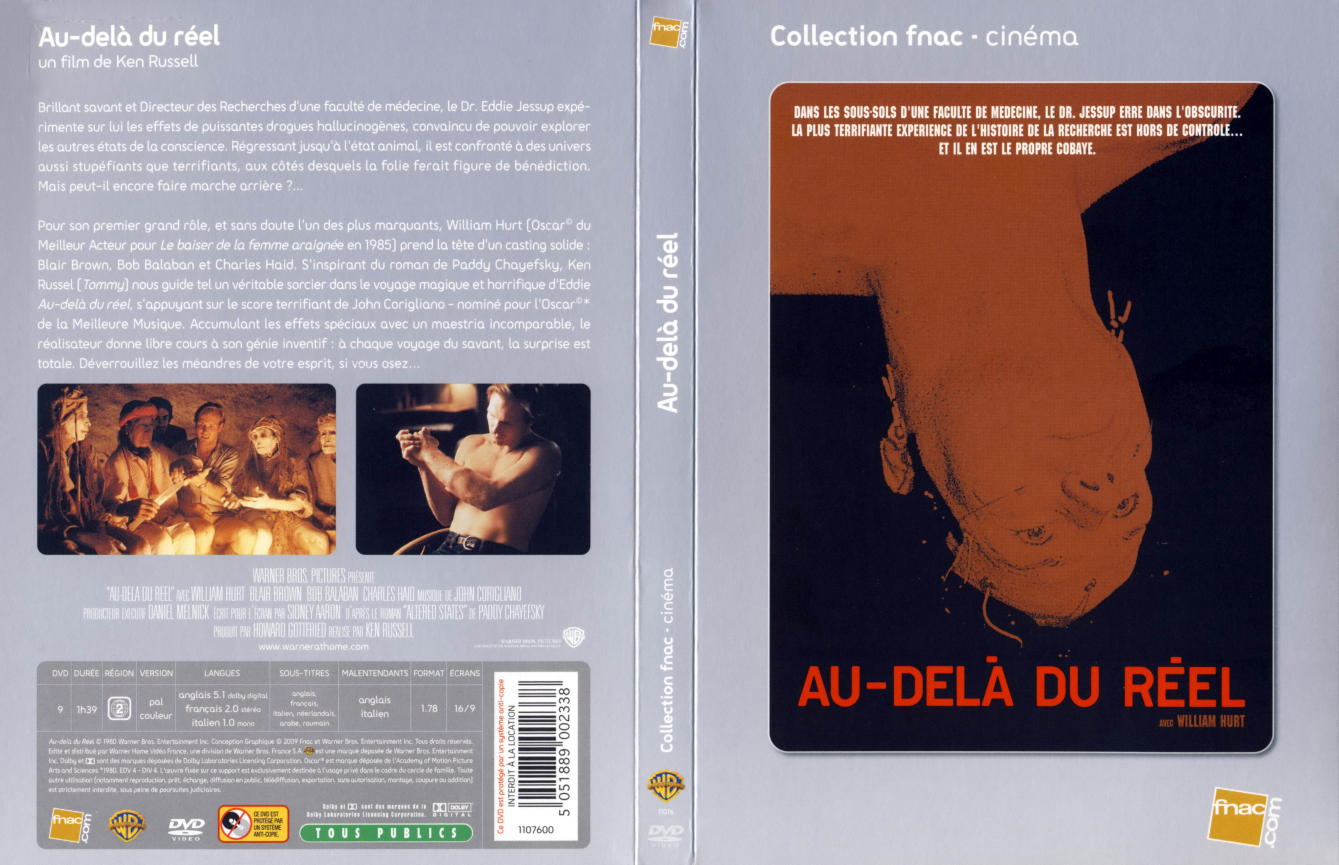 Jaquette DVD Au-dela du rel