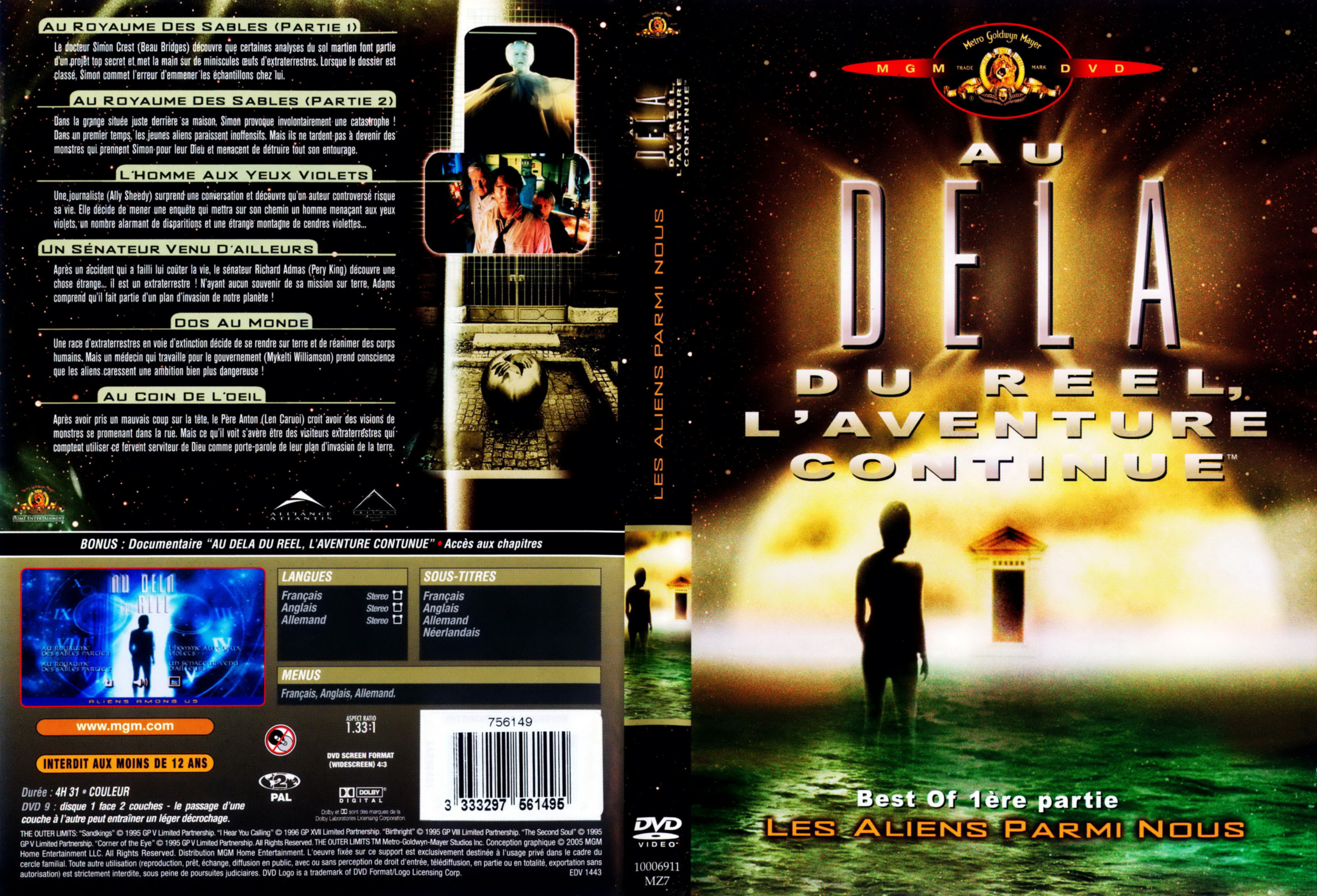 Jaquette DVD Au-dela du rel L