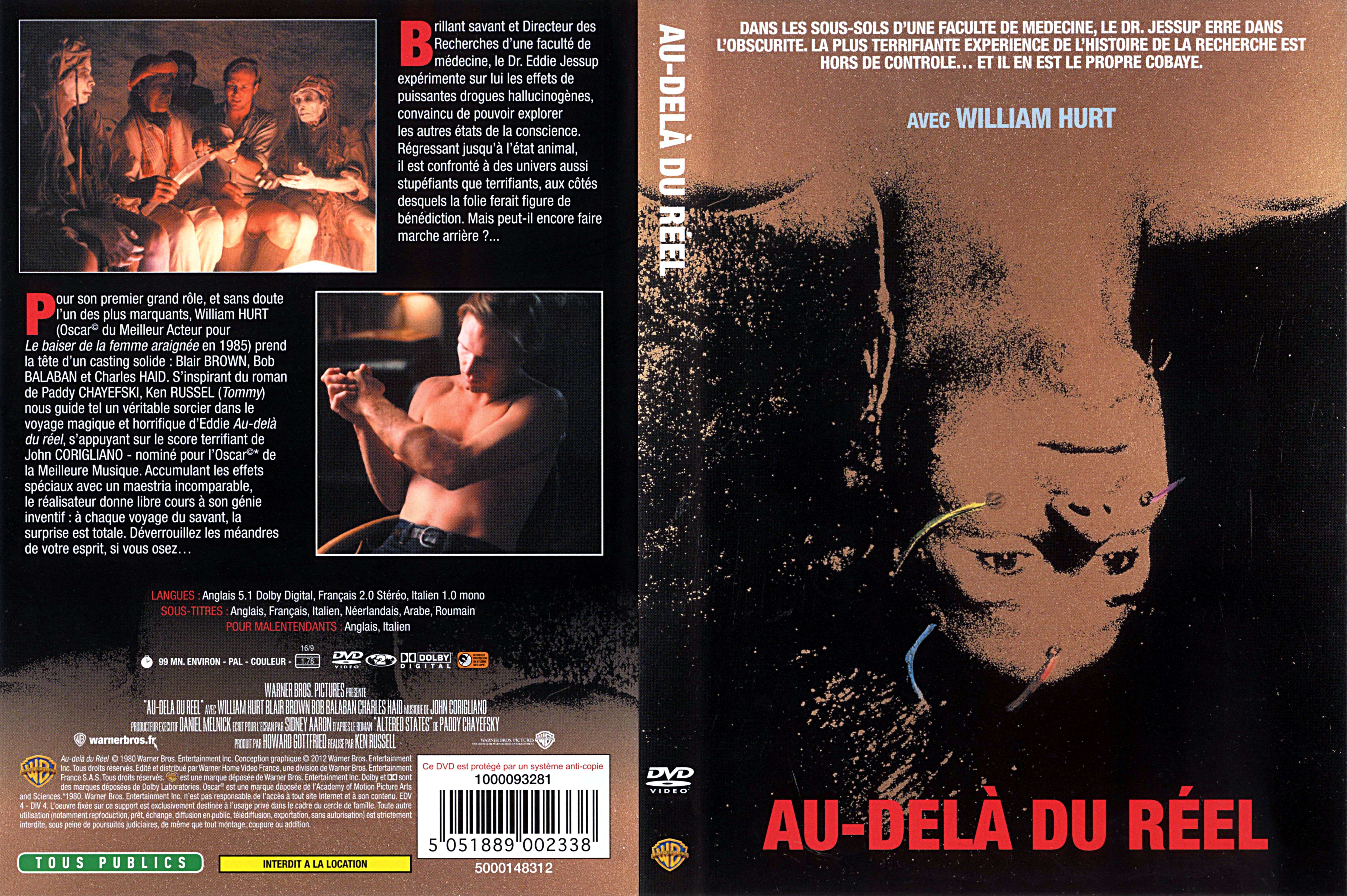 Jaquette DVD Au-del du rel v2