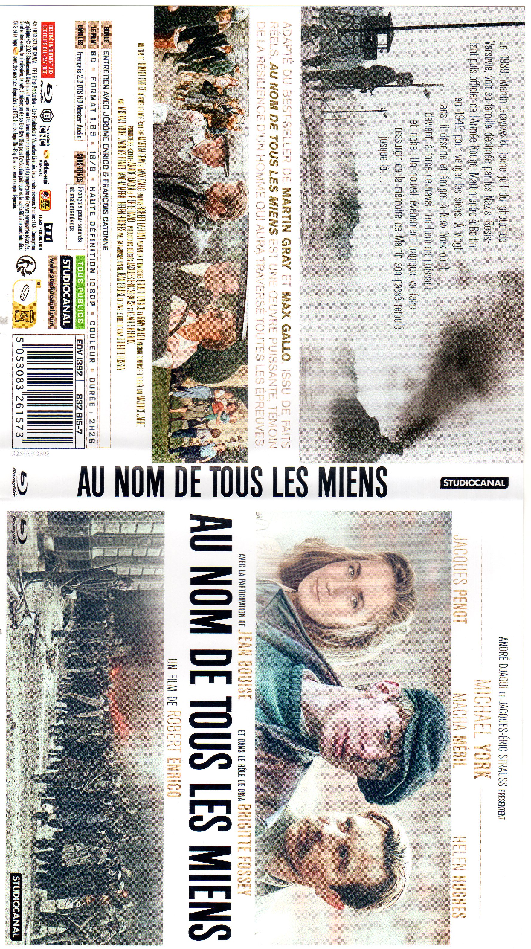 Jaquette DVD Au nom de tous les miens (BLU-RAY)