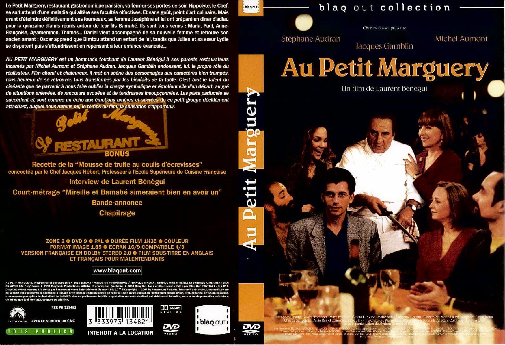 Jaquette DVD Au petit Marguery