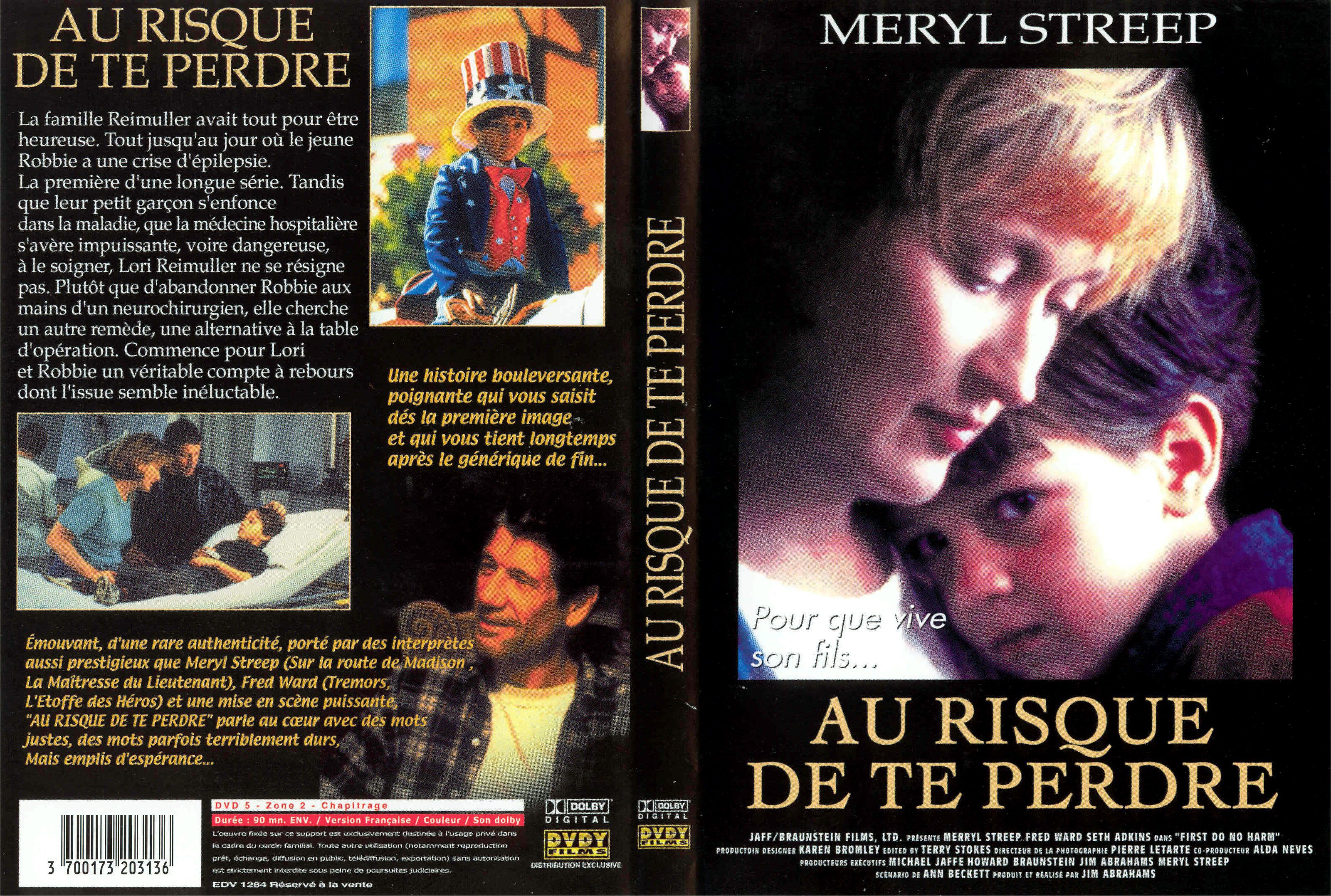 Jaquette DVD Au risque de te perdre